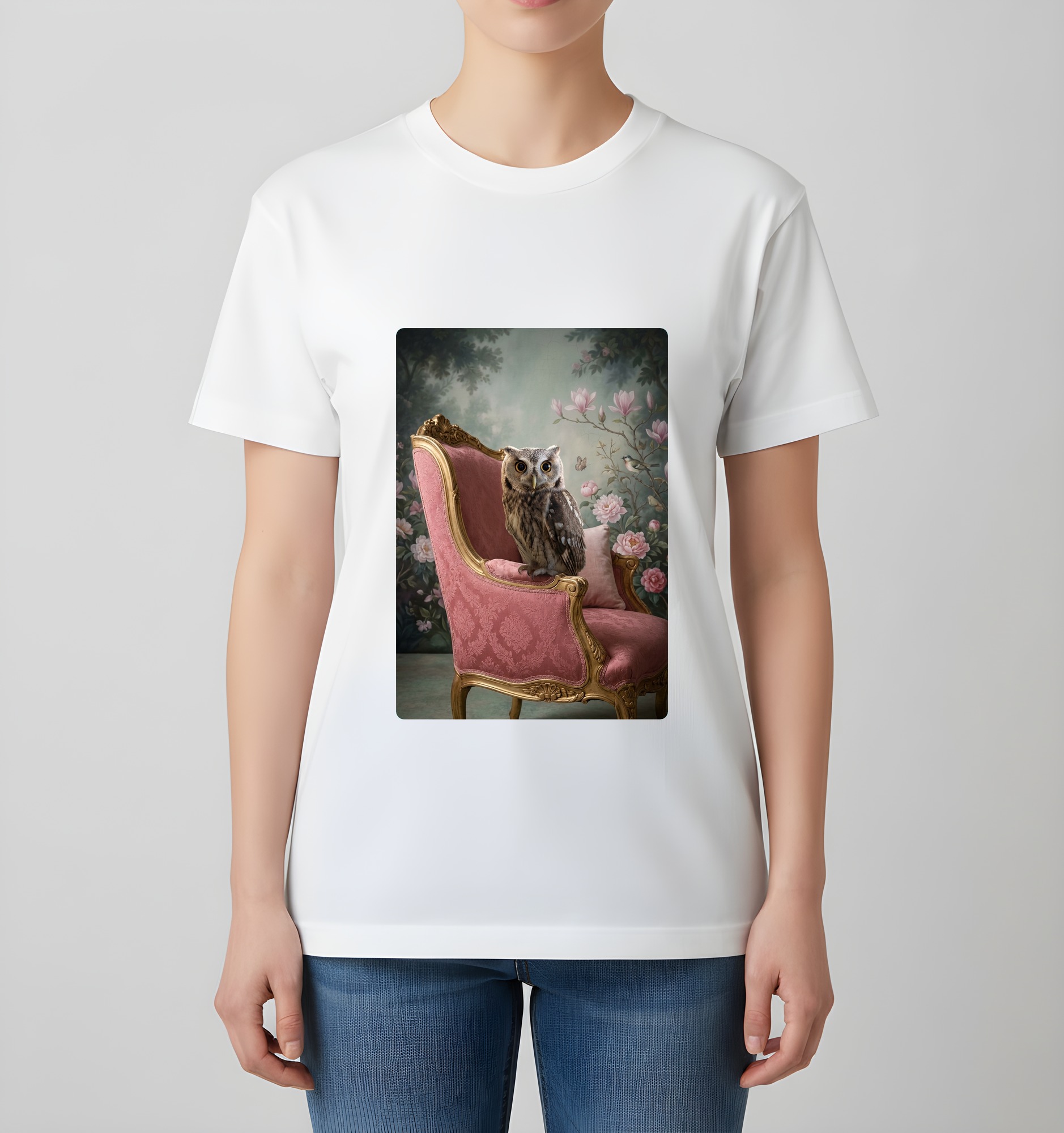 コノハズクのTシャツ 4枚目