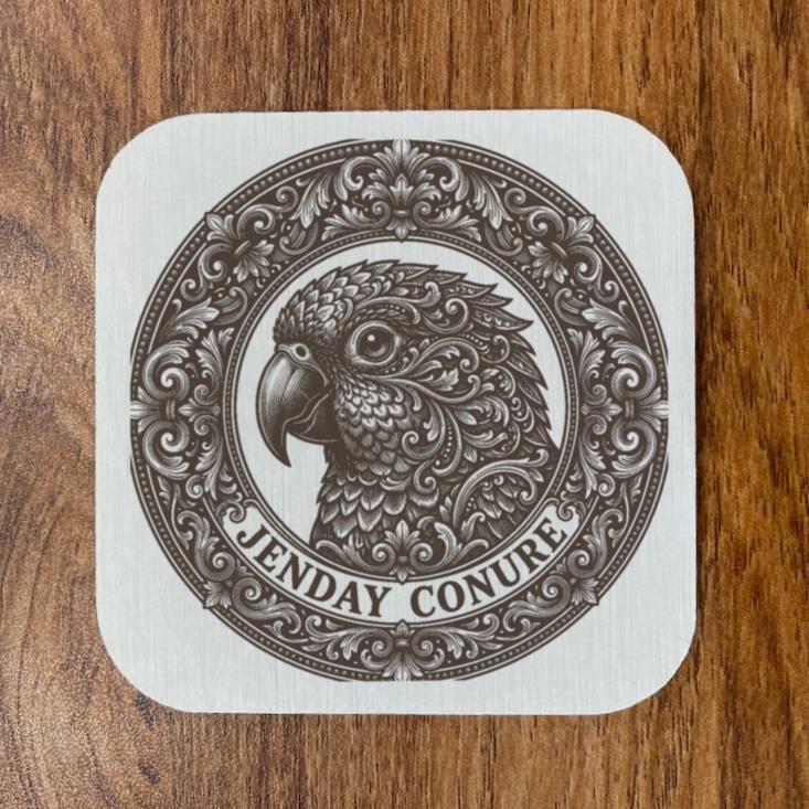 ナナイロメキシコインコのコースターセット 4枚目