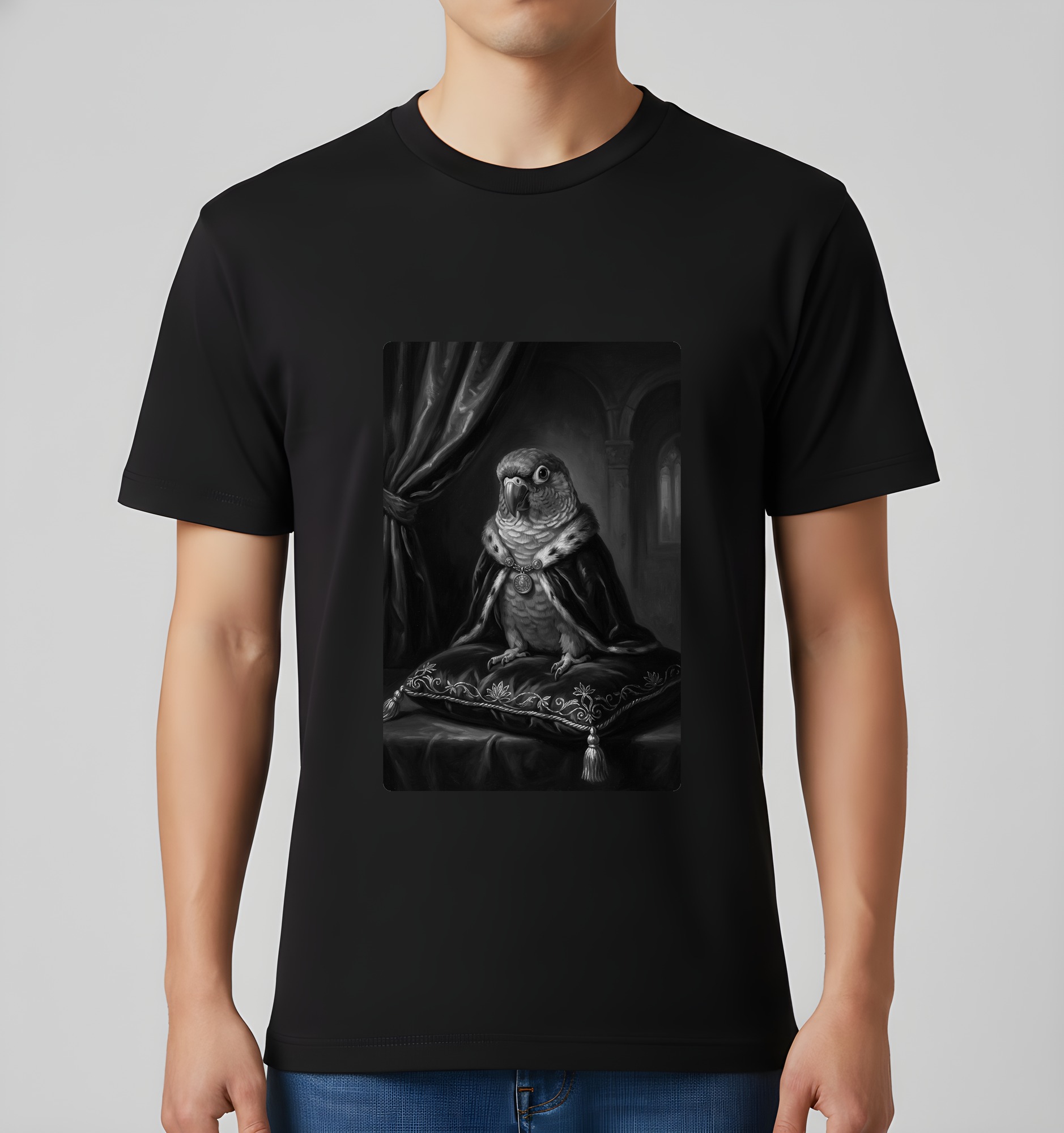 アカハラインコのTシャツ 3枚目