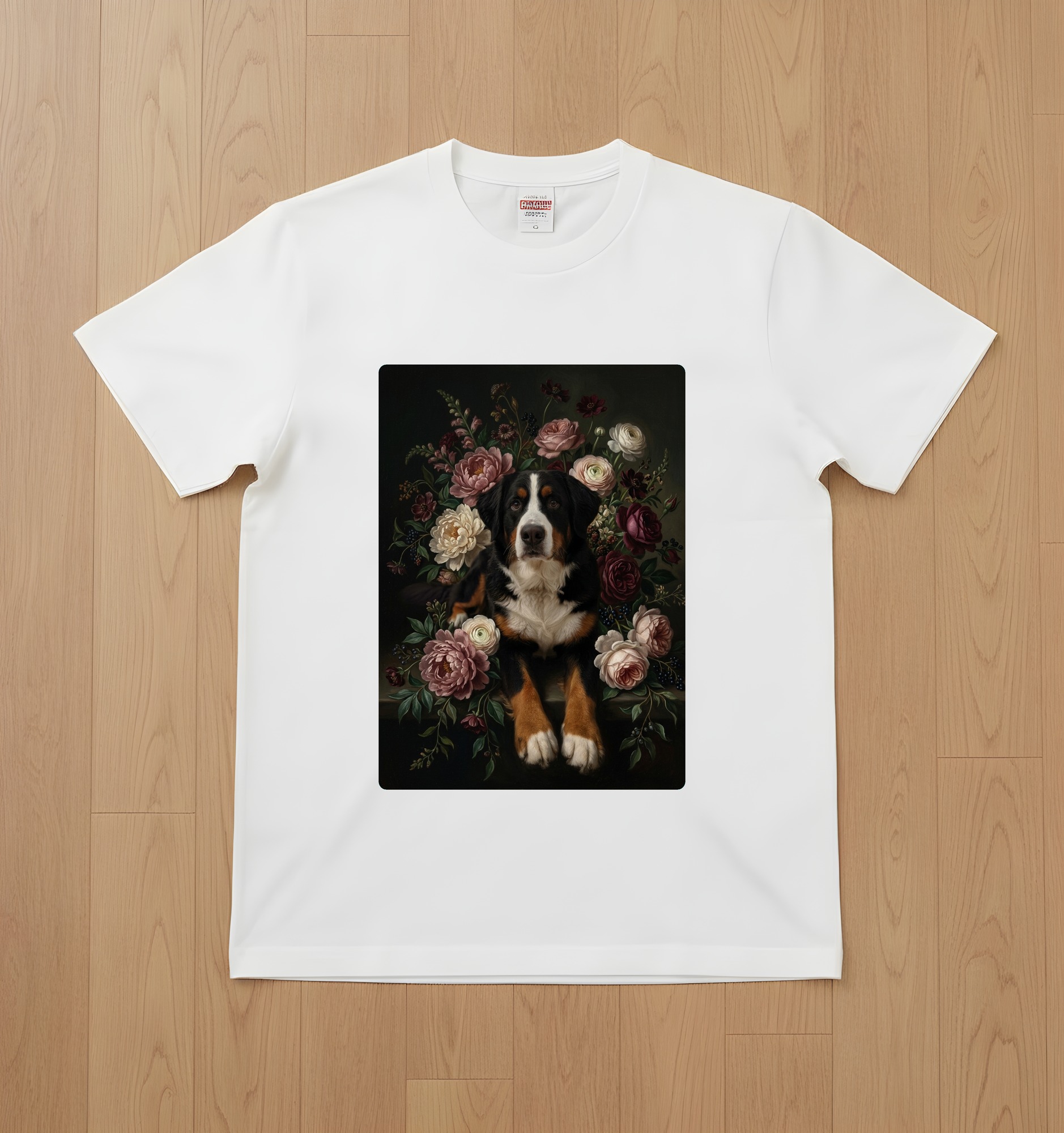 バーニーズマウンテンドッグのTシャツ 1枚目