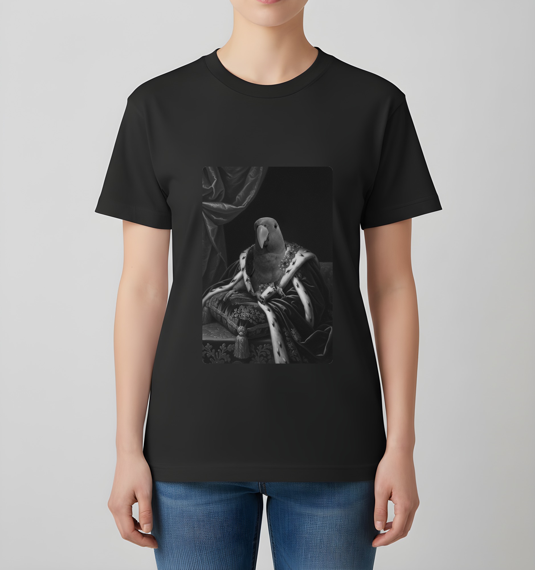 オオハナインコのTシャツ 4枚目
