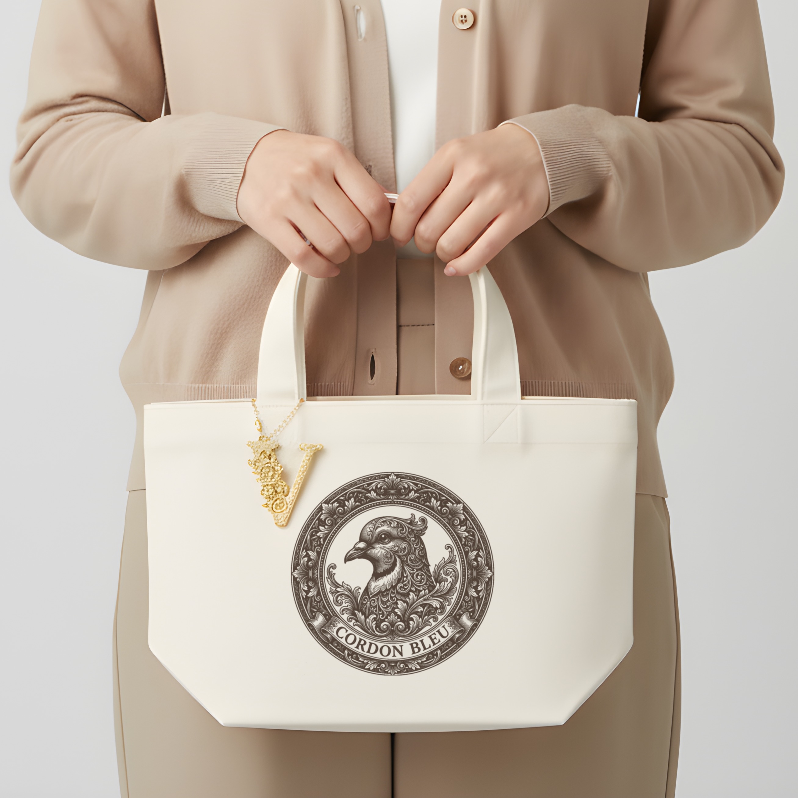 セイキチョウのミニトートバッグ 2枚目