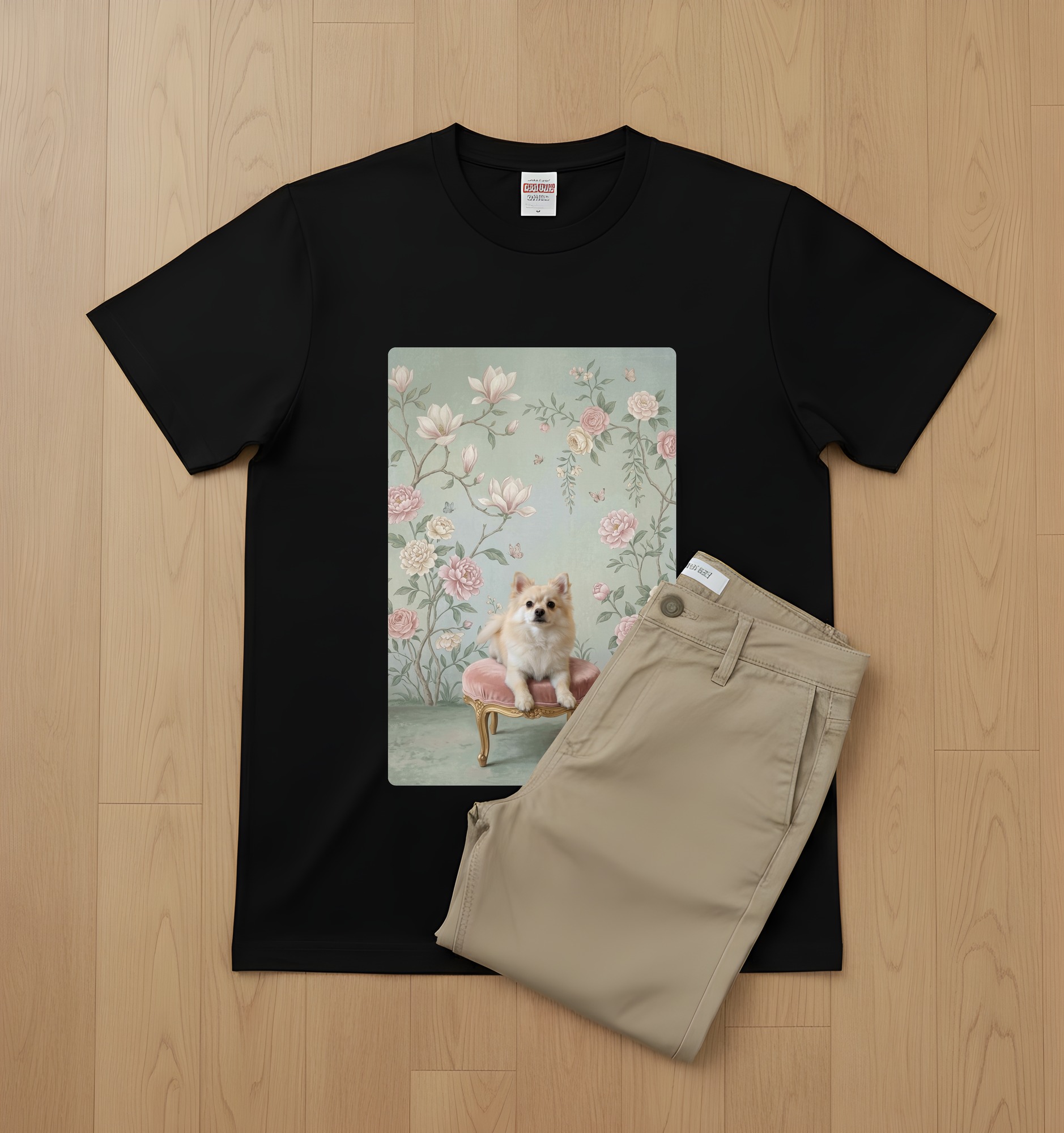 ポメラニアンのTシャツ 2枚目