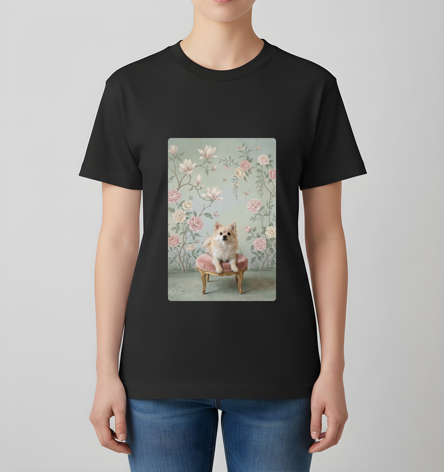 ポメラニアンのTシャツ 4枚目