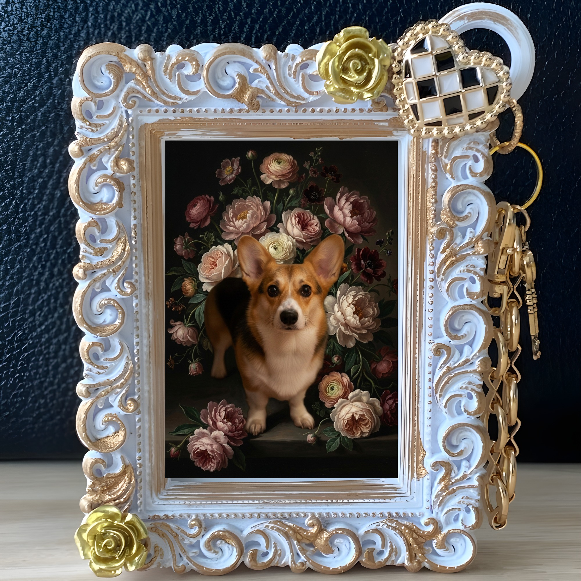 コーギーのバッグチャーム 2枚目