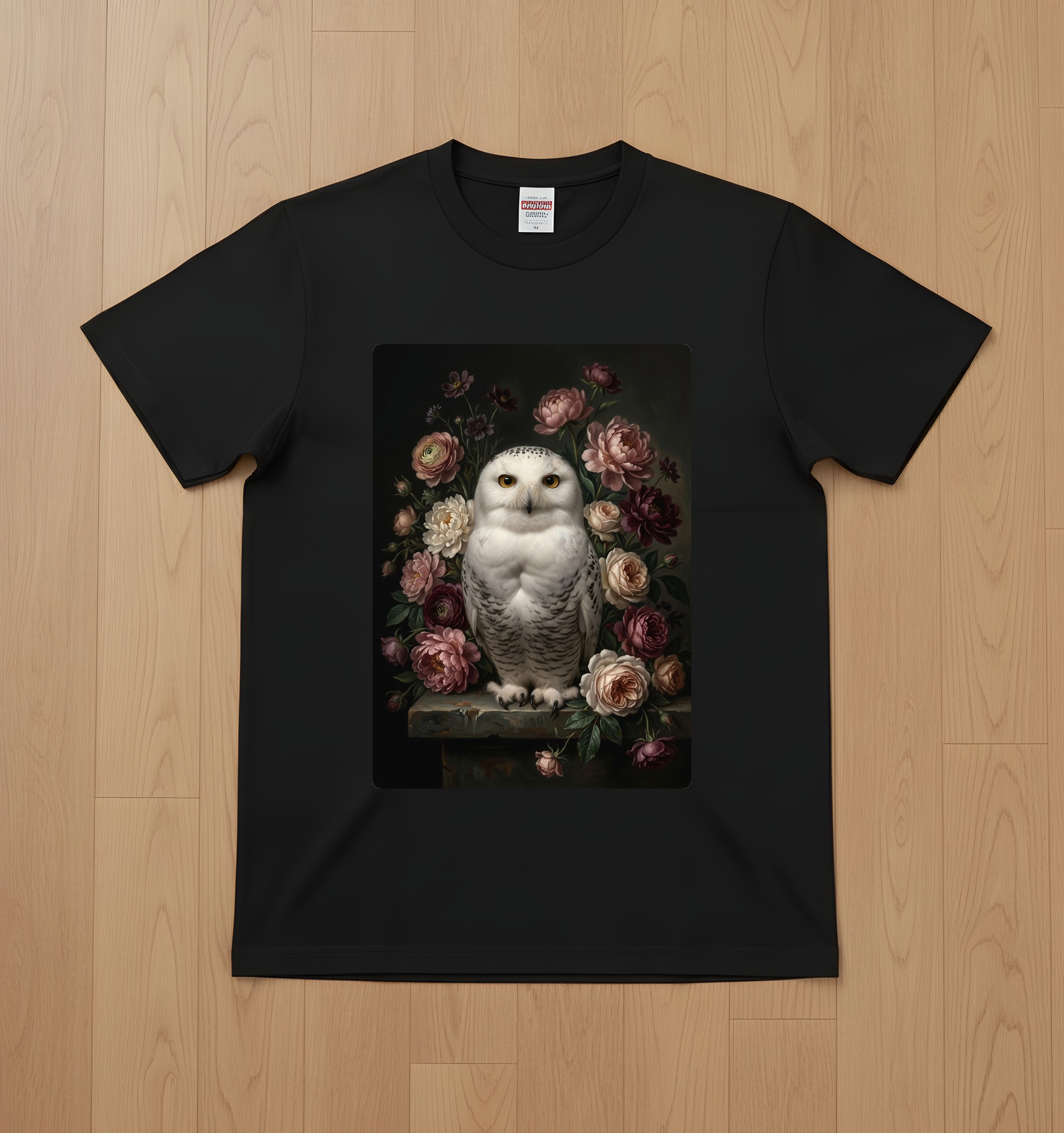 シロフクロウのTシャツ 1枚目