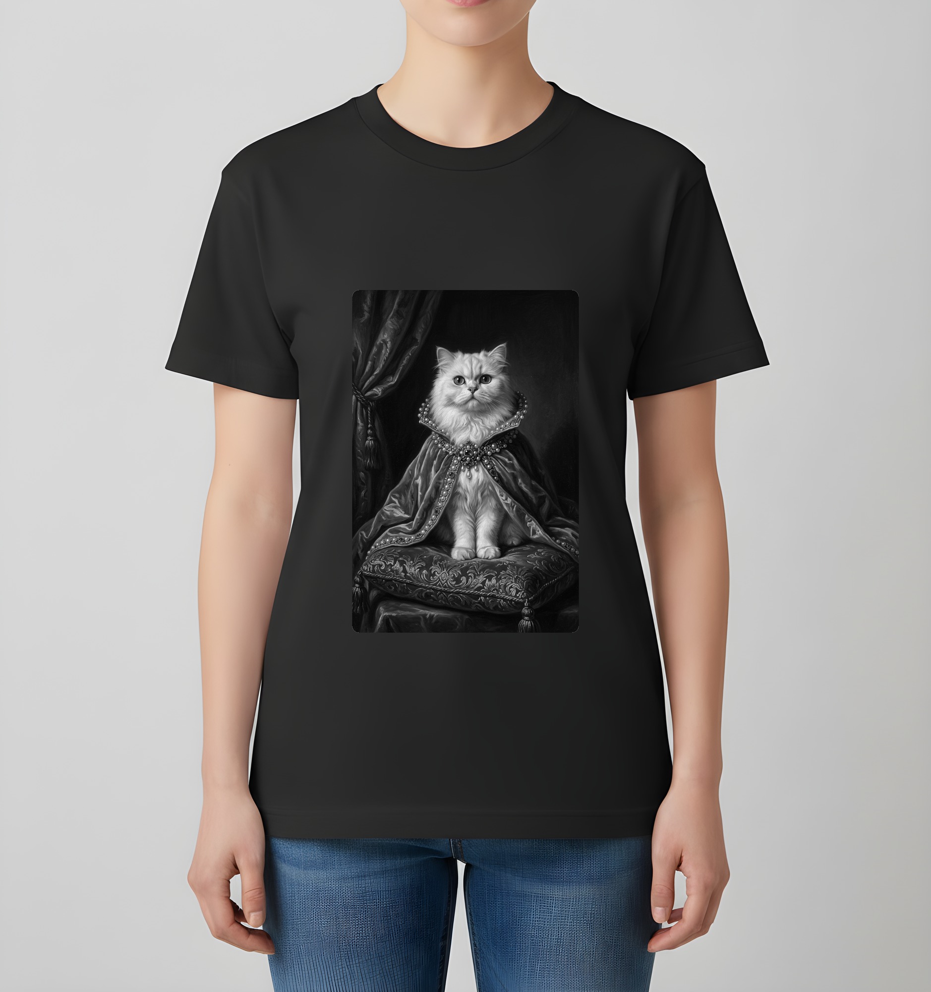 ペルシャ猫のTシャツ 4枚目
