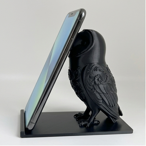 メンフクロウのスマホスタンド 1枚目