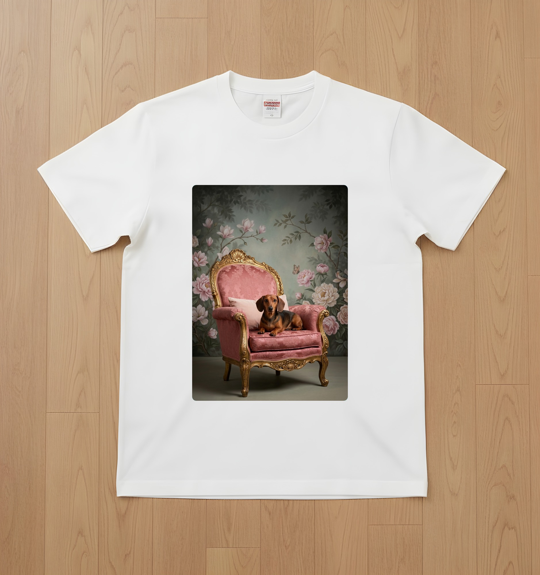 ミニチュアダックスフンドのTシャツ 1枚目
