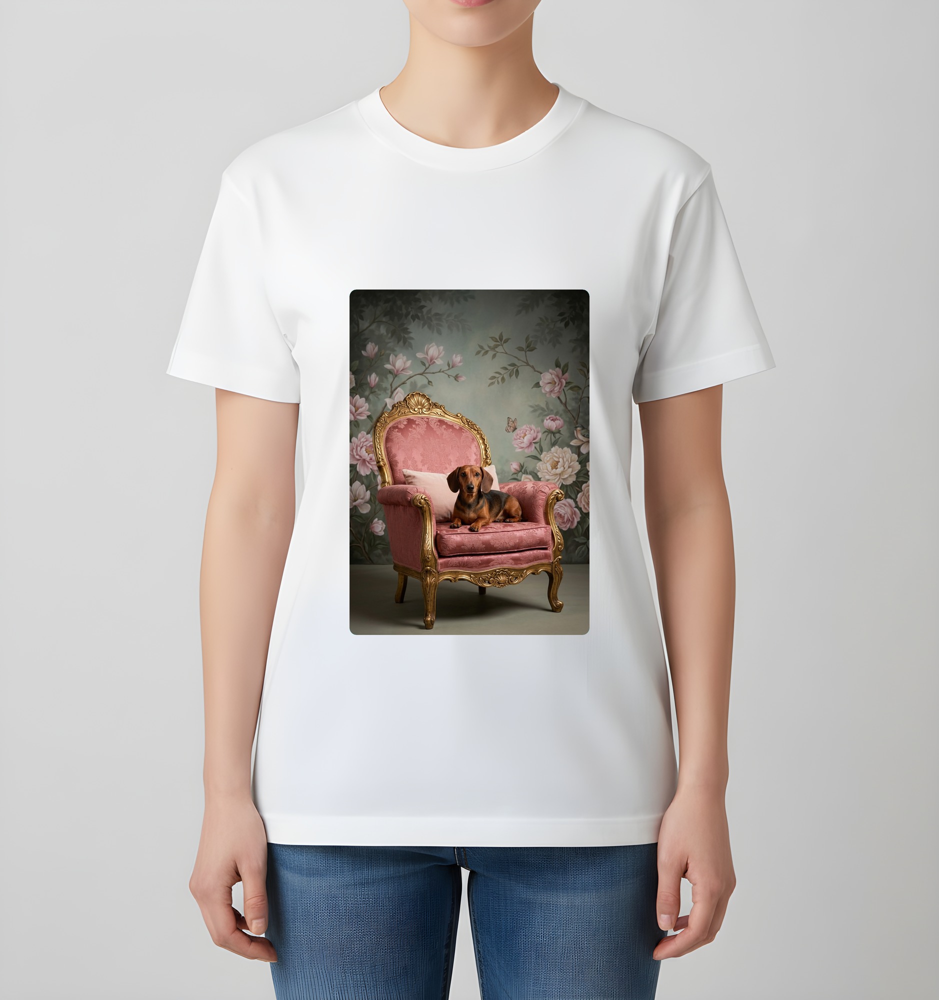 ミニチュアダックスフンドのTシャツ 4枚目