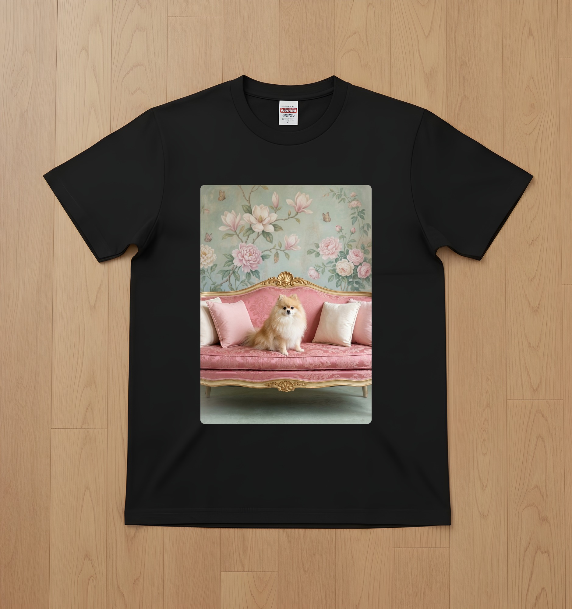 ポメラニアンのTシャツ 1枚目