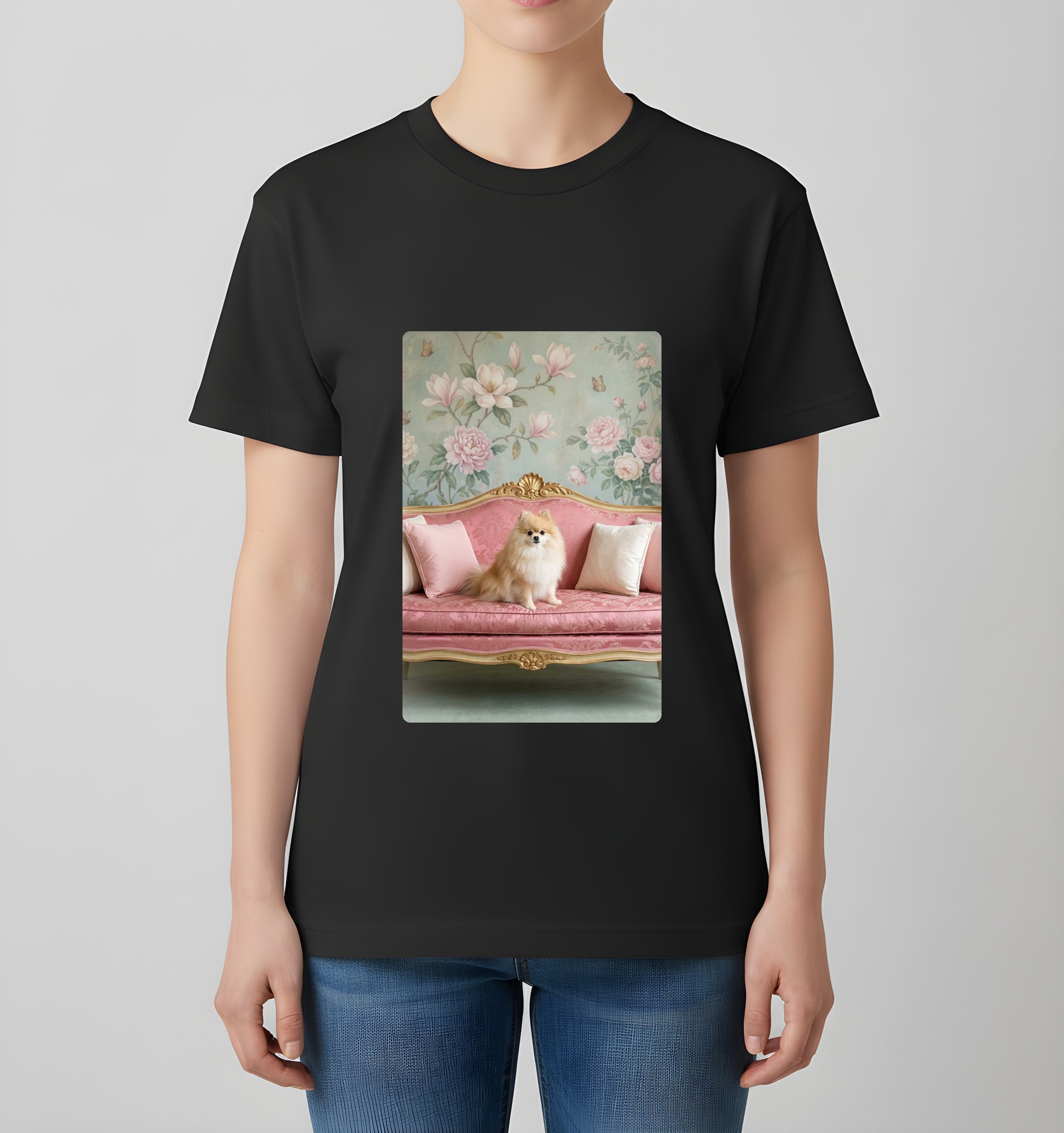 ポメラニアンのTシャツ 4枚目