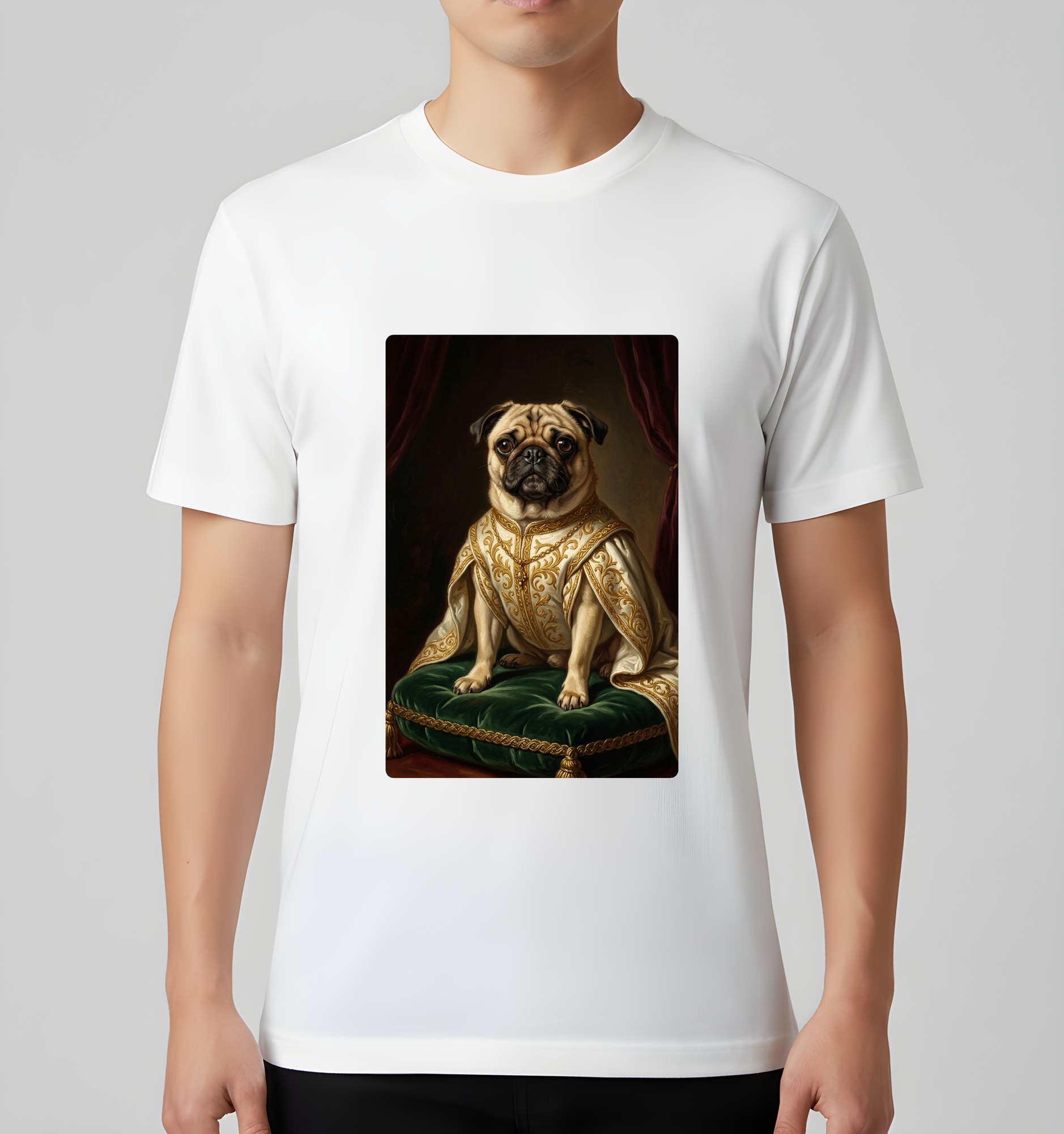 パグのTシャツ 3枚目