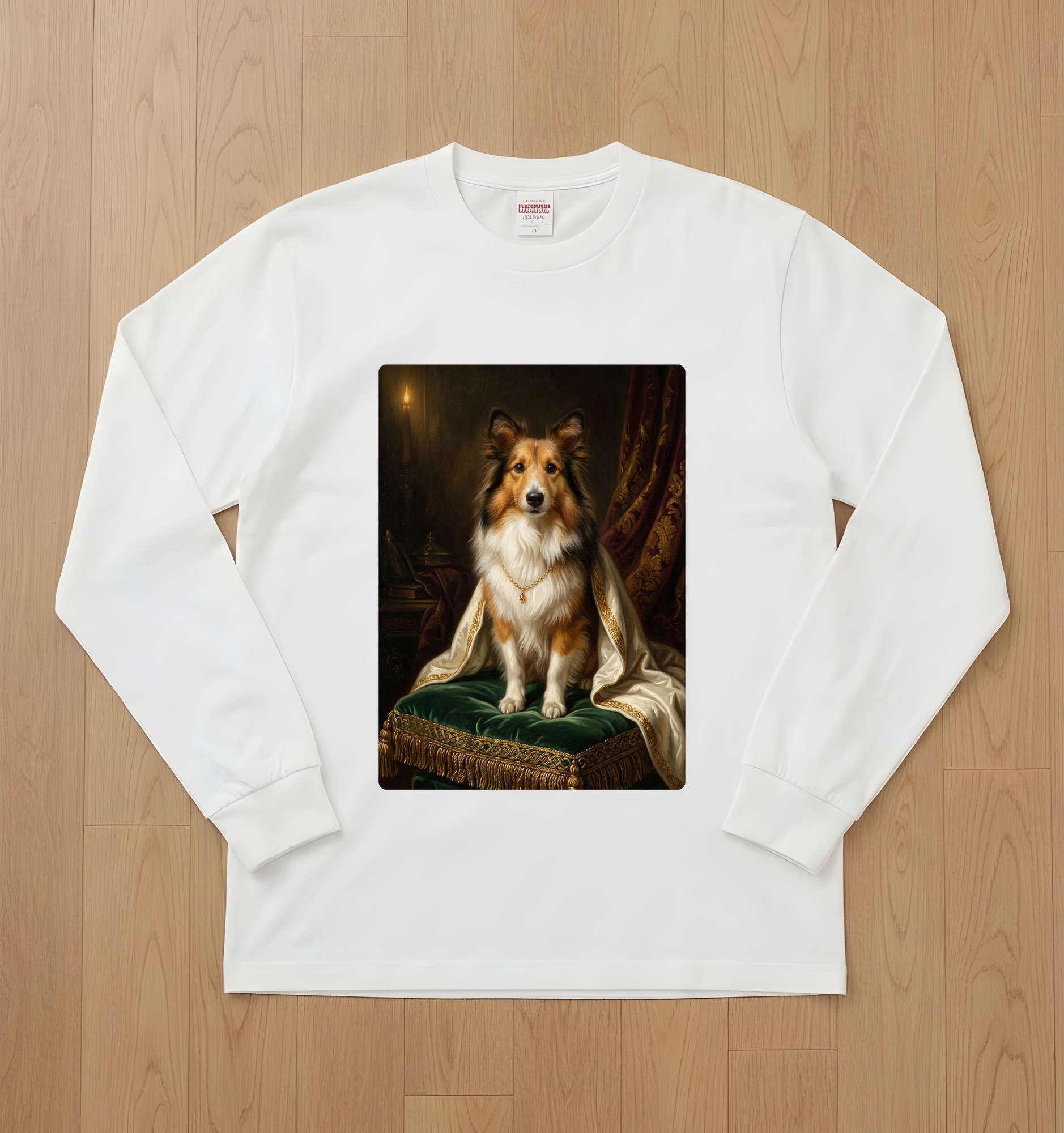 シェットランドシープドッグの長袖Tシャツ 1枚目