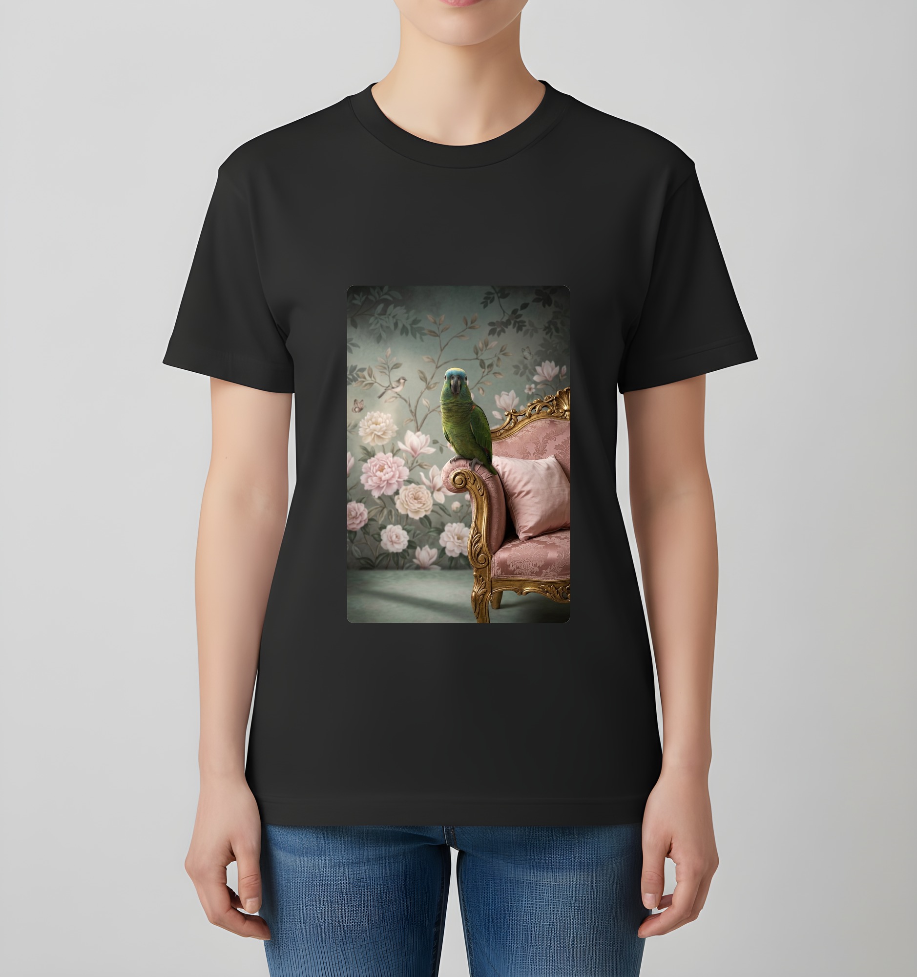 アオボウシインコのTシャツ 4枚目