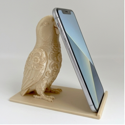 オオハナインコのスマホスタンド 1枚目