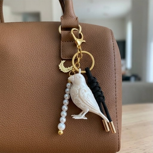 文鳥・ブンチョウのキーホルダー 3枚目