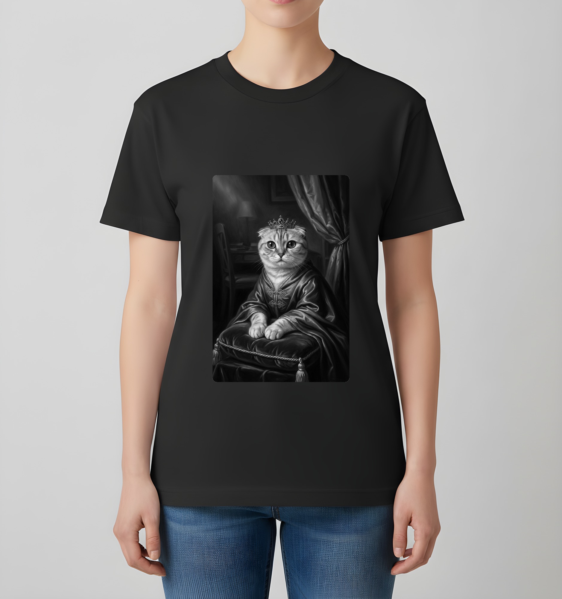 スコティッシュフォールドのTシャツ 4枚目