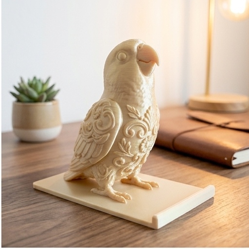 コガネメキシコインコのスマホスタンド 2枚目