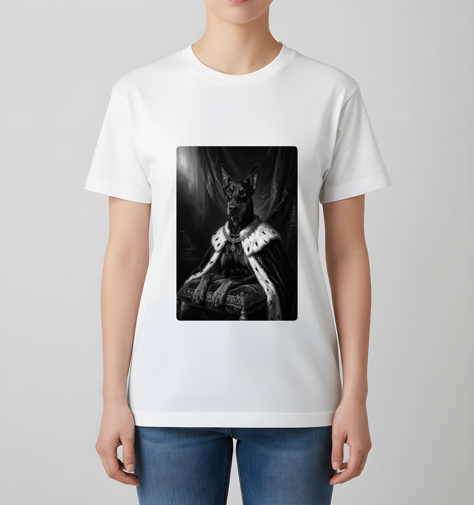 ドーベルマンのTシャツ 4枚目