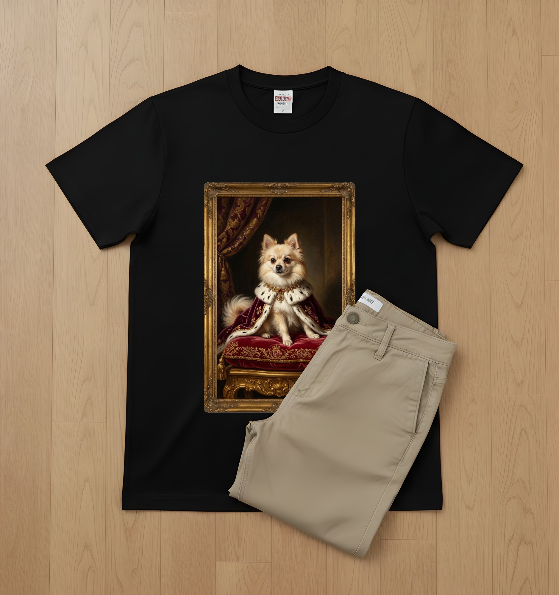 ポメラニアンのTシャツ 2枚目