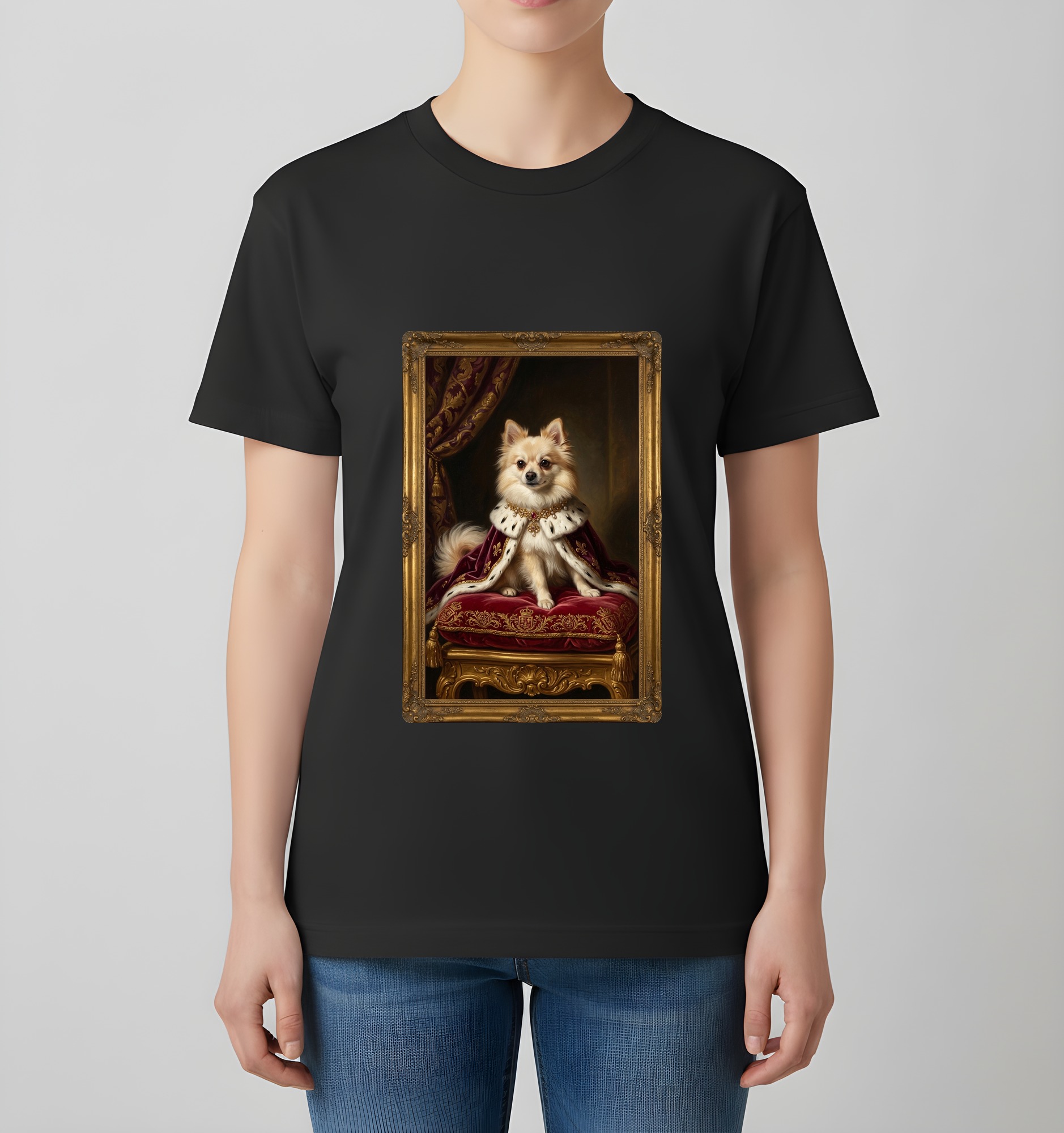 ポメラニアンのTシャツ 4枚目