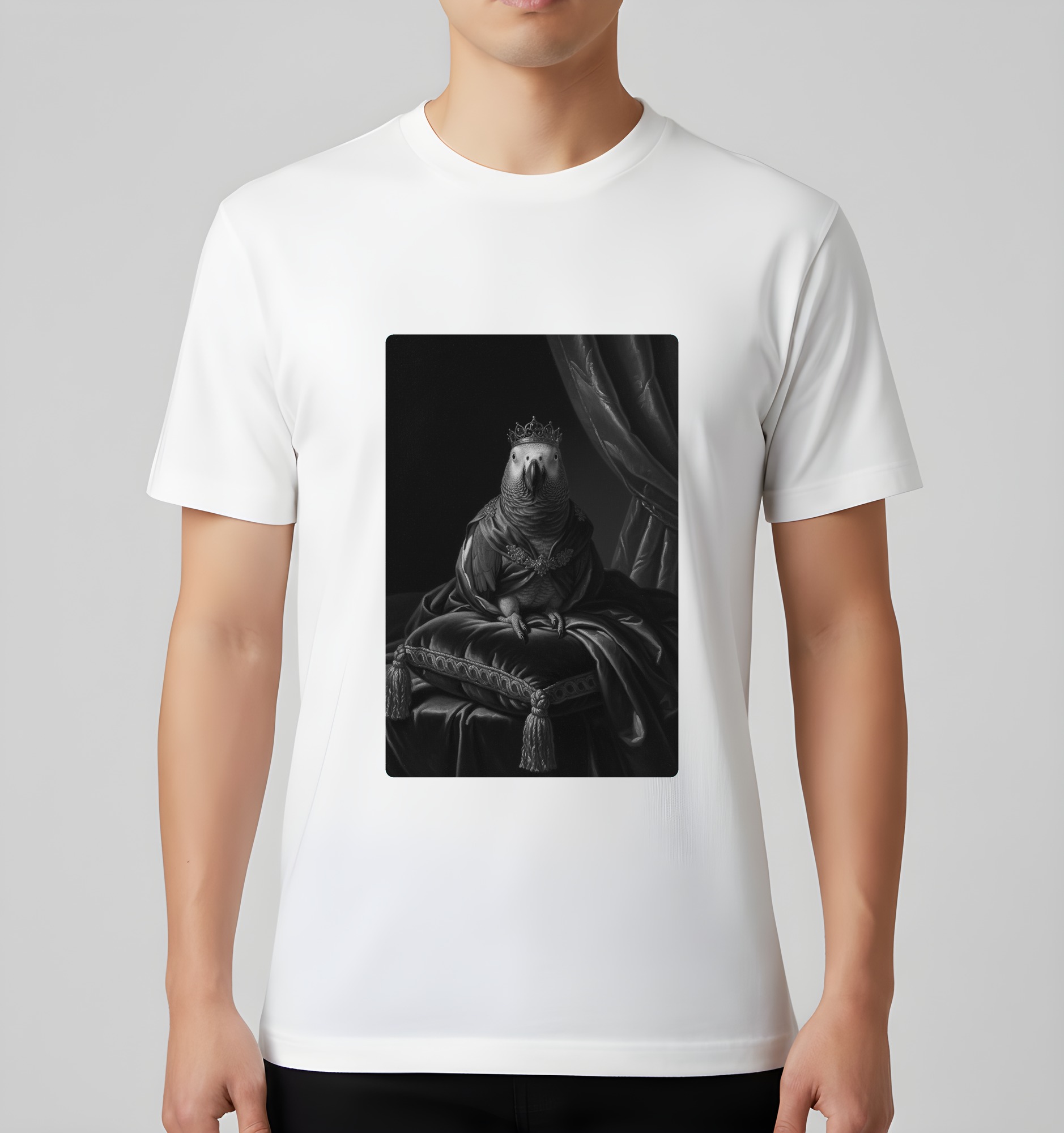 ヨウムのTシャツ 3枚目