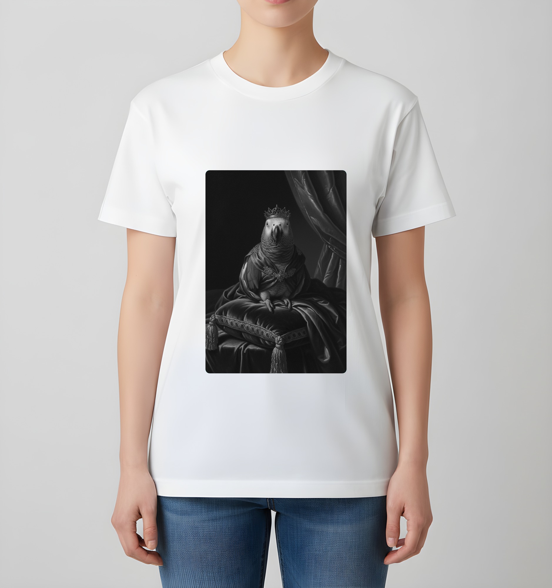 ヨウムのTシャツ 4枚目