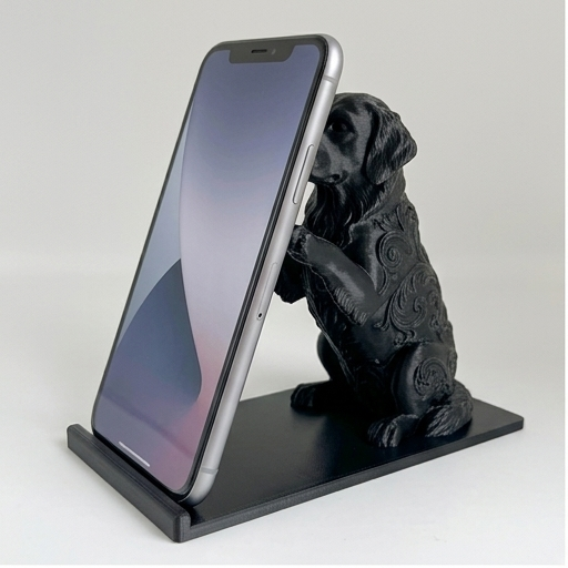 ゴールデンレトリバーのスマホスタンド 1枚目