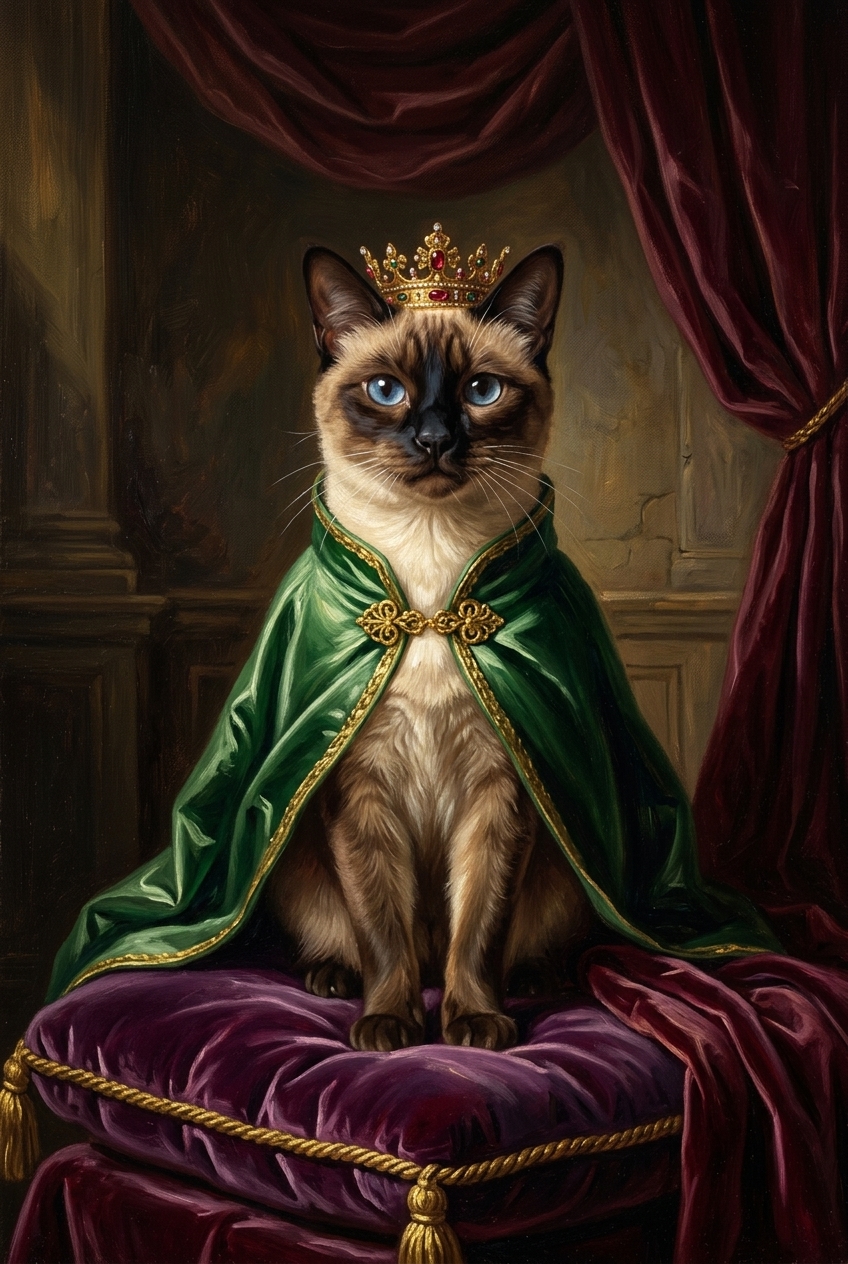 バーミーズの額装プリント 4枚目
