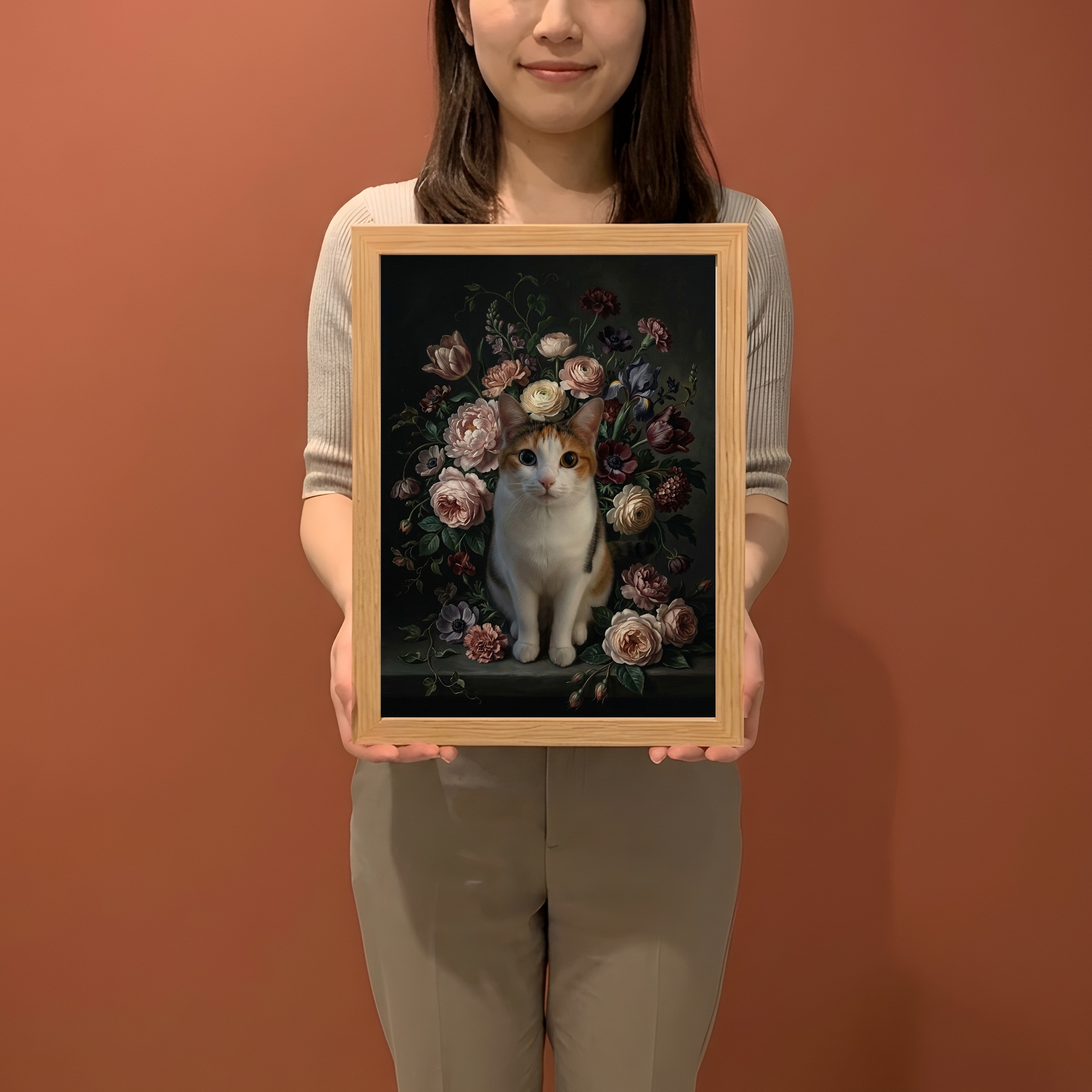 ジャパニーズボブテイルの額装プリント 2枚目