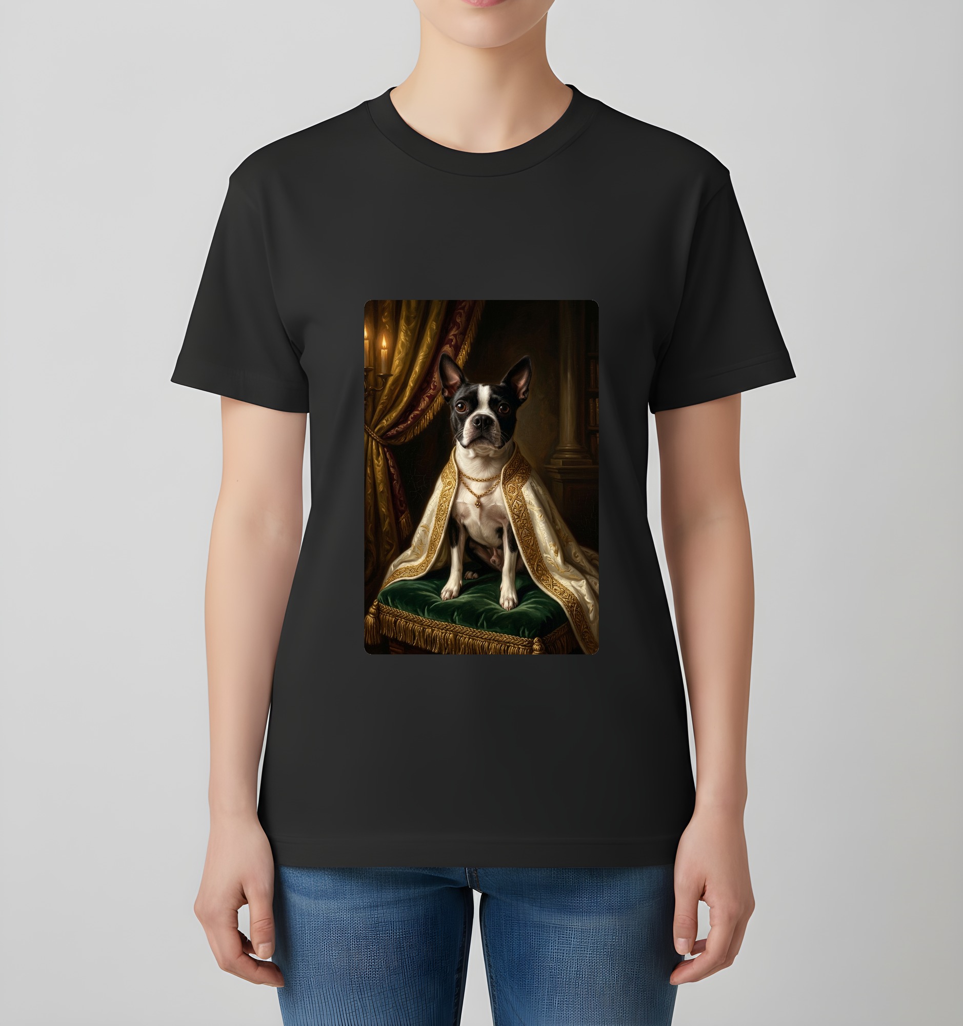 ボストンテリアのTシャツ 4枚目