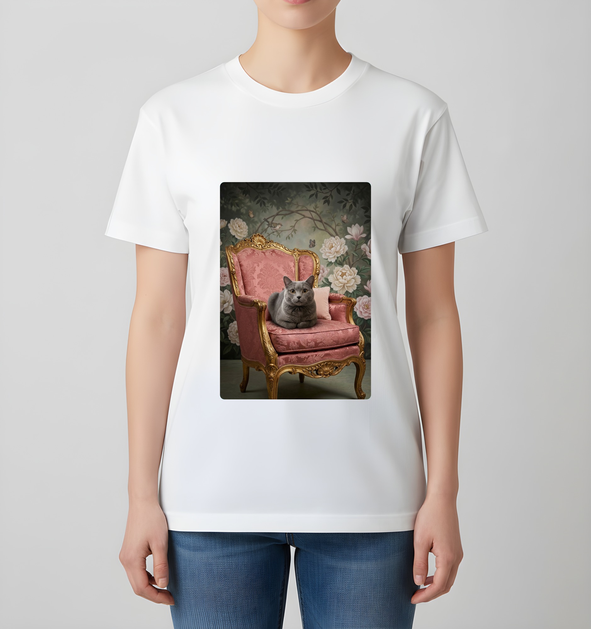 ブリティッシュショートヘアのTシャツ 4枚目