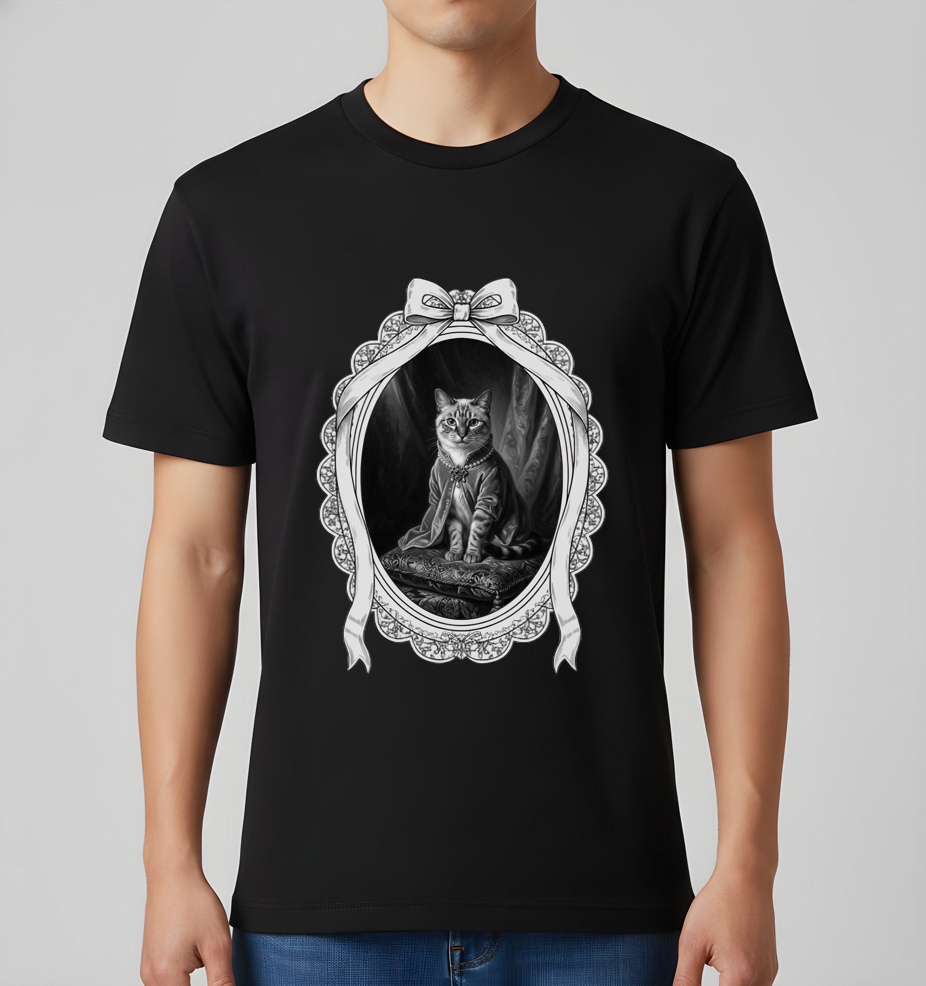 シャム猫のTシャツ 2枚目