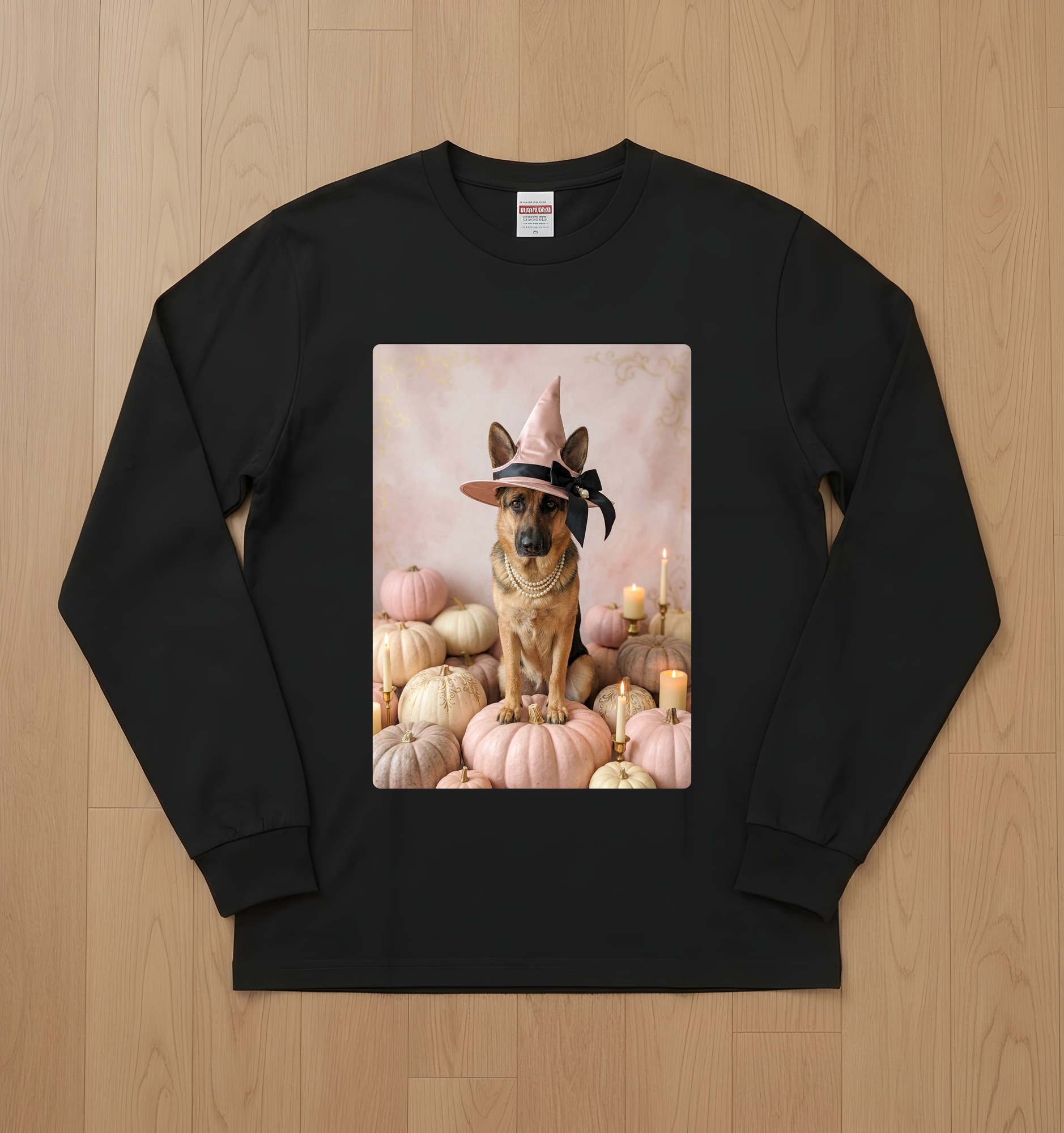 ジャーマンシェパードの長袖Tシャツ 1枚目