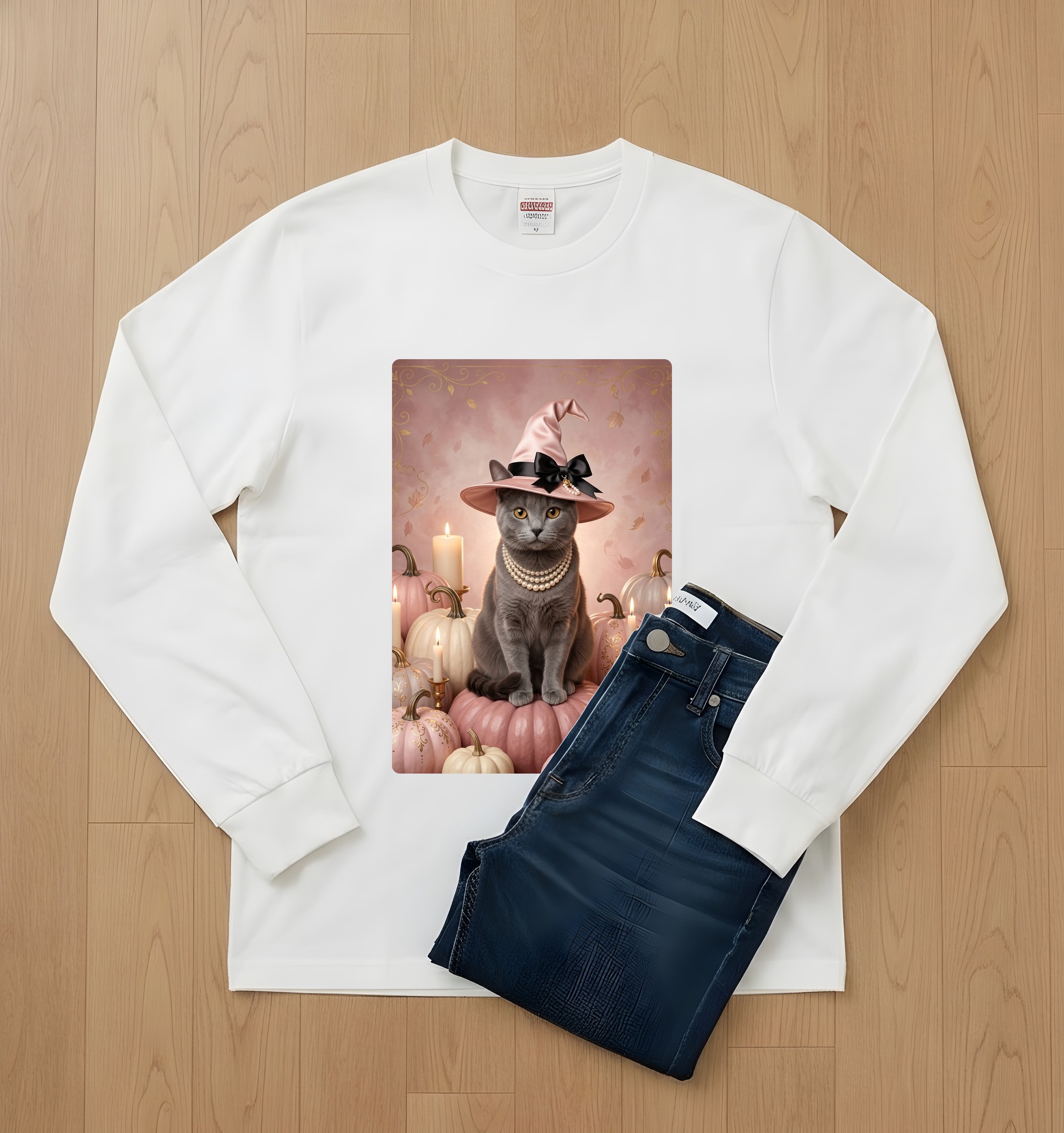 シャルトリューの長袖Tシャツ 2枚目