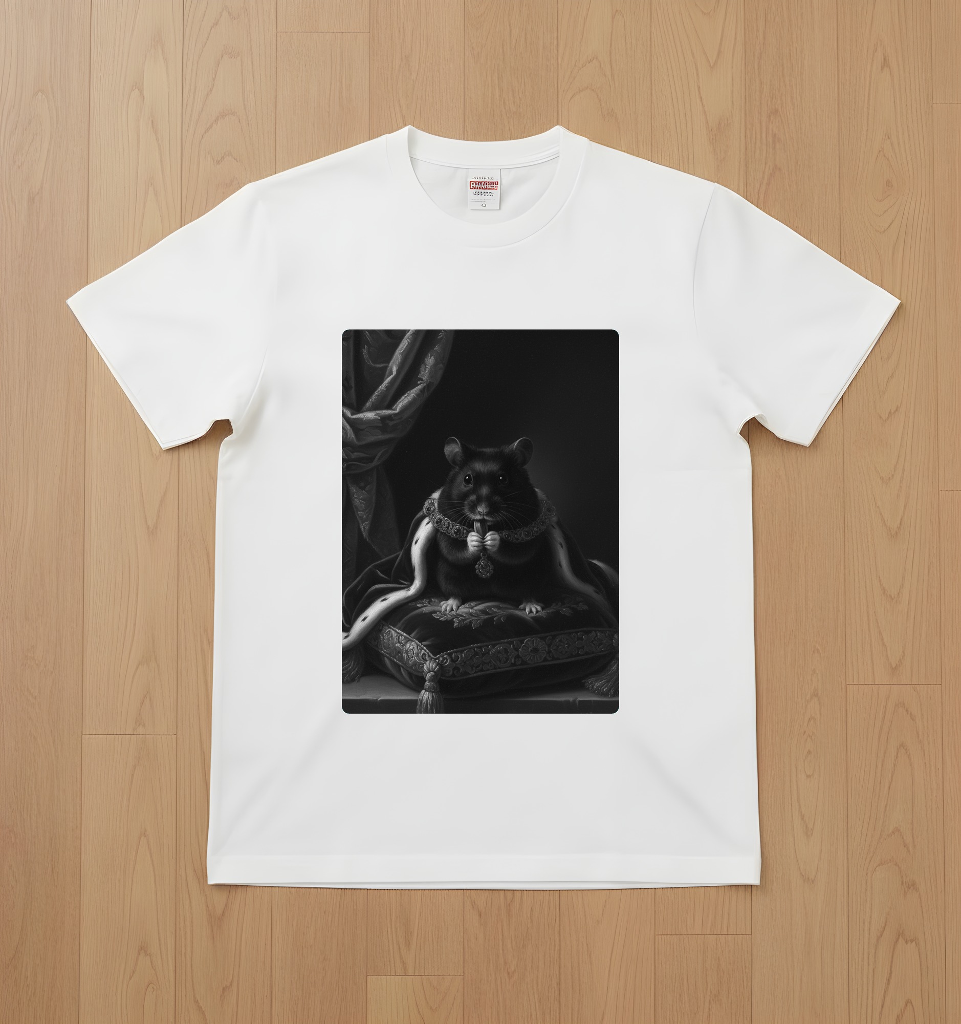 ブラックベアハムスターのTシャツ 1枚目