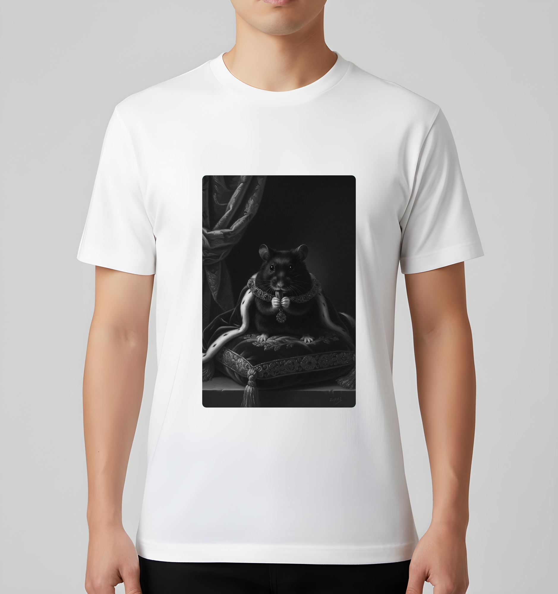 ブラックベアハムスターのTシャツ 3枚目