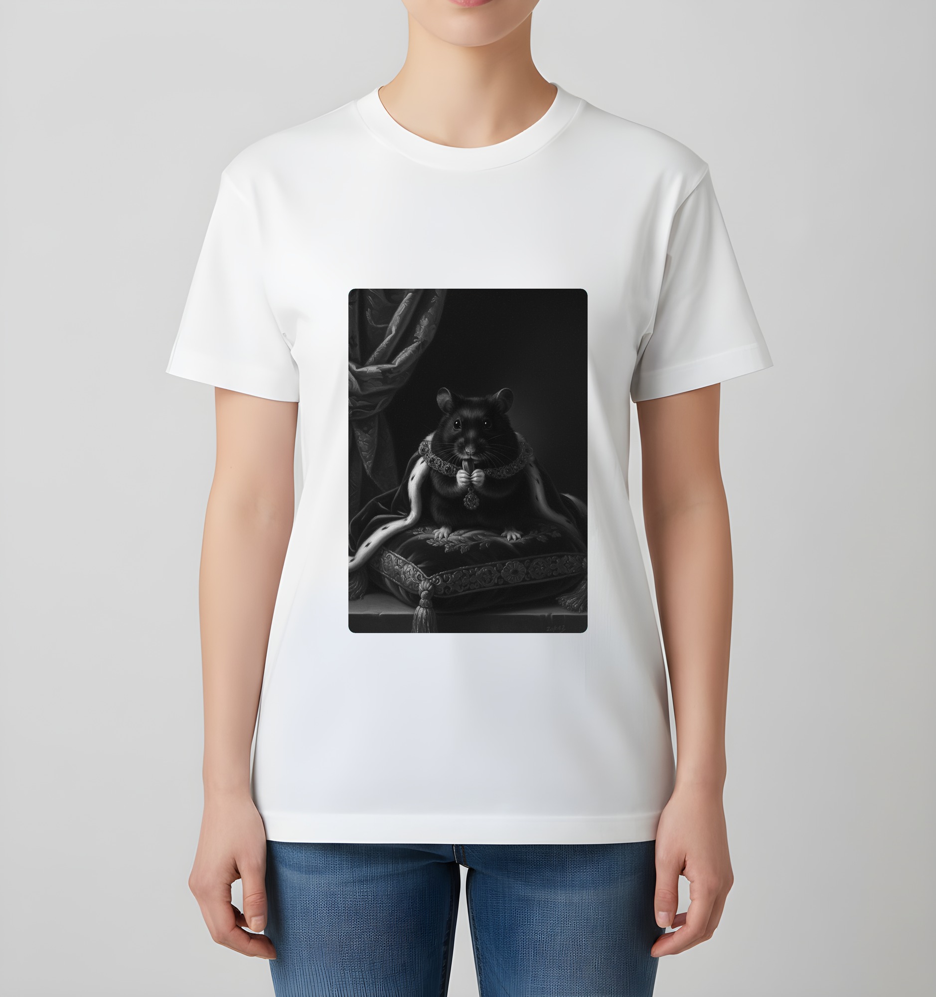 ブラックベアハムスターのTシャツ 4枚目