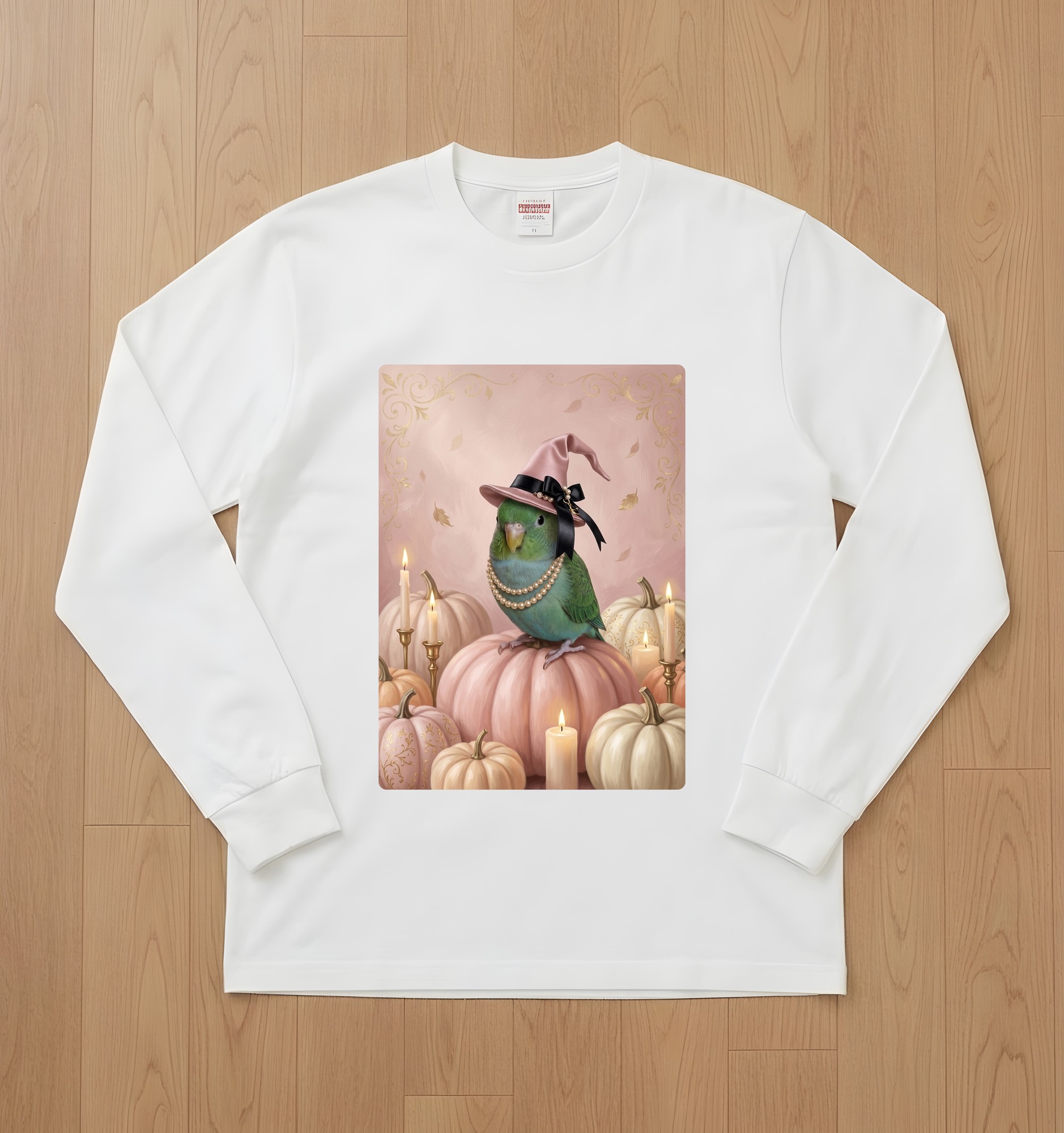 サザナミインコの長袖Tシャツ 1枚目