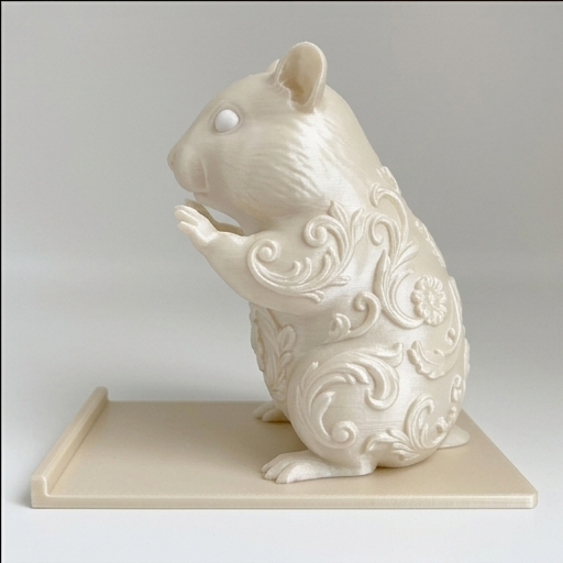 キンクマハムスターのスマホスタンド 4枚目
