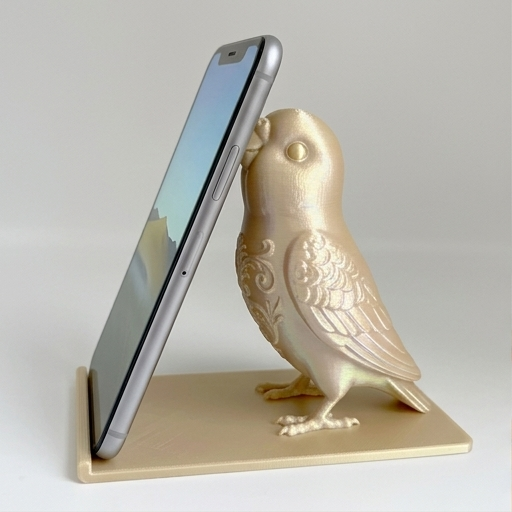 ダルマインコのスマホスタンド 1枚目