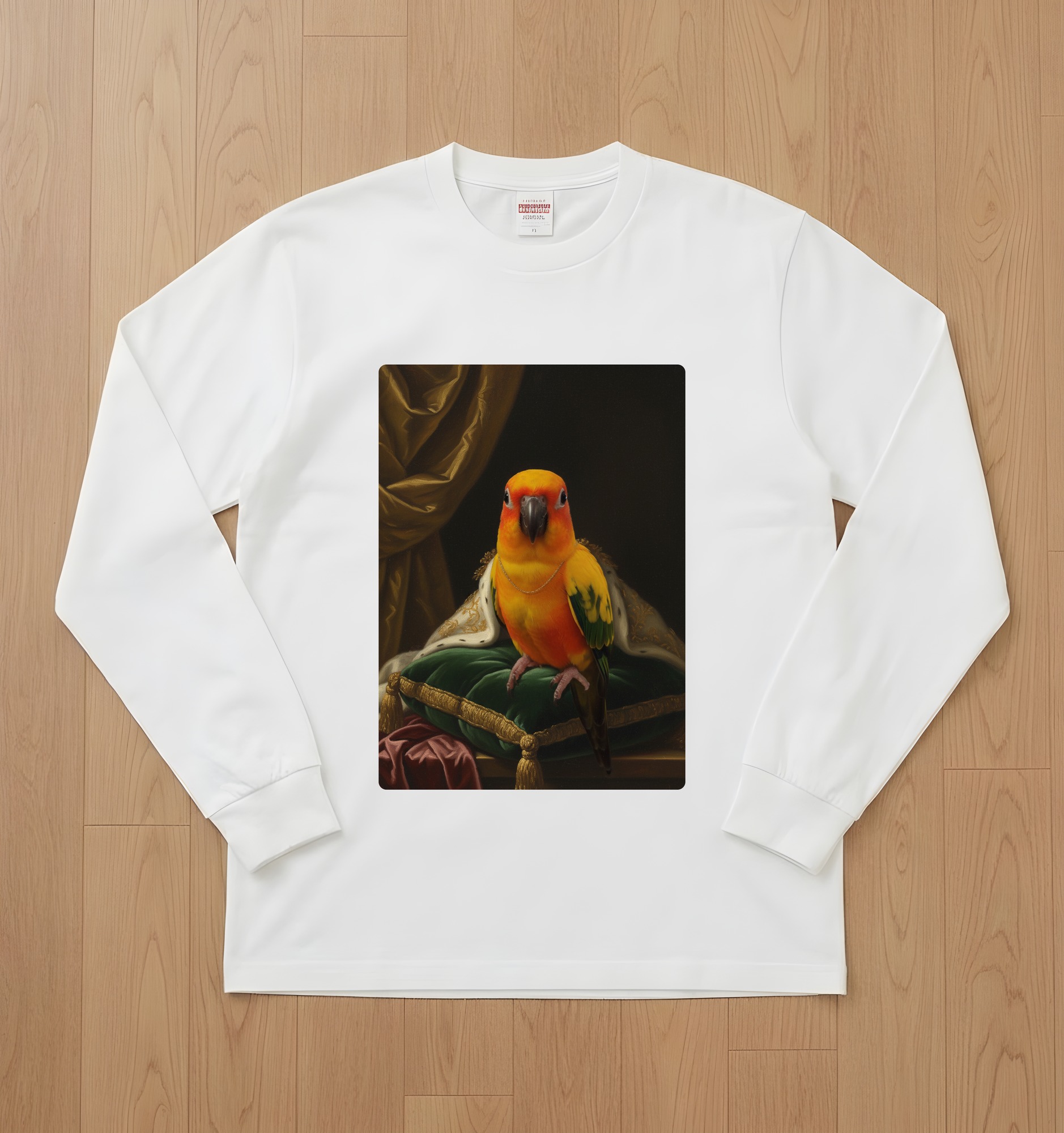 コガネメキシコインコの長袖Tシャツ 1枚目
