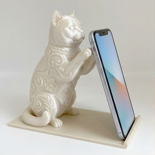 ブリティッシュショートヘアのスマホスタンド 1枚目