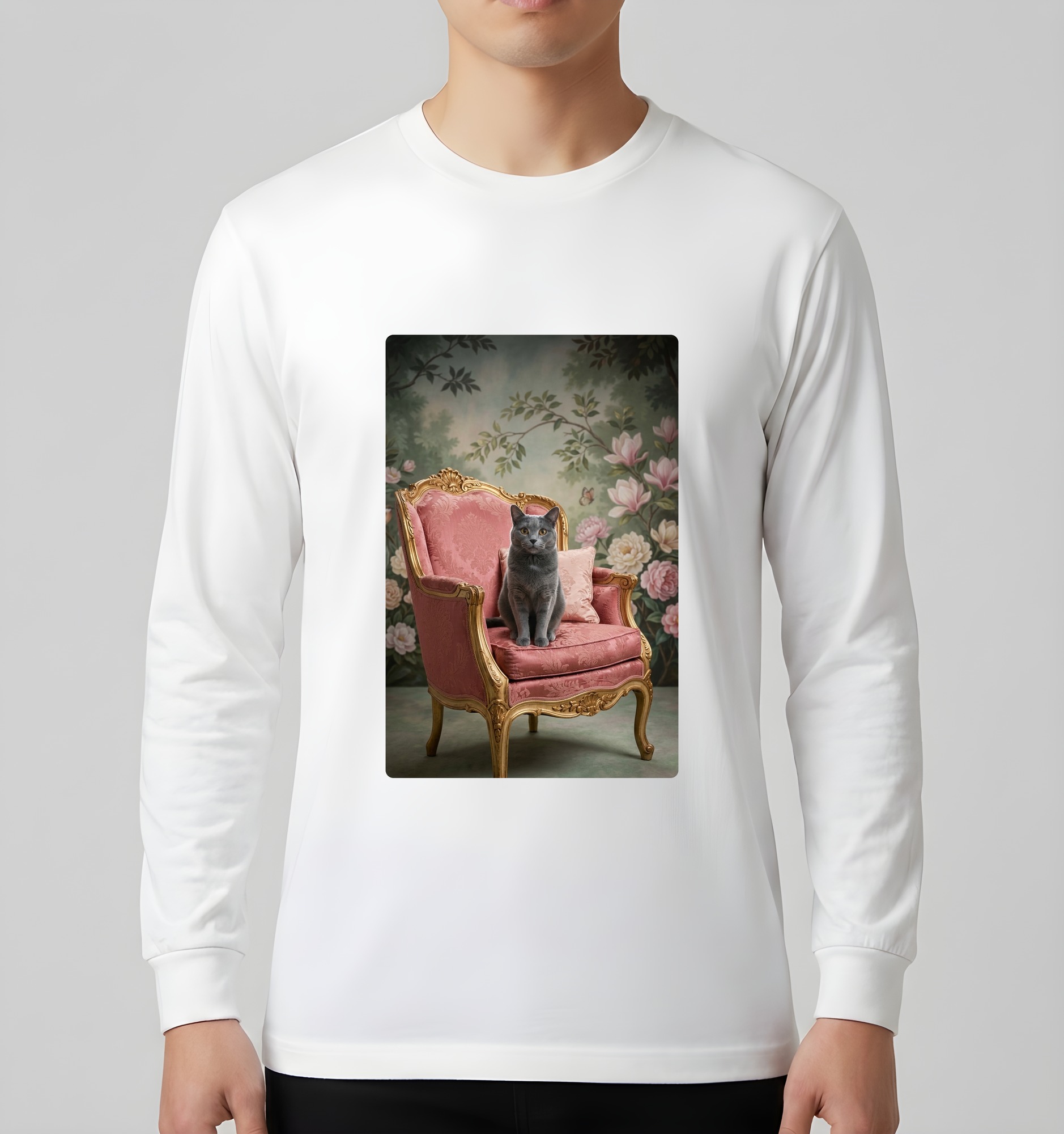 シャルトリューの長袖Tシャツ 3枚目