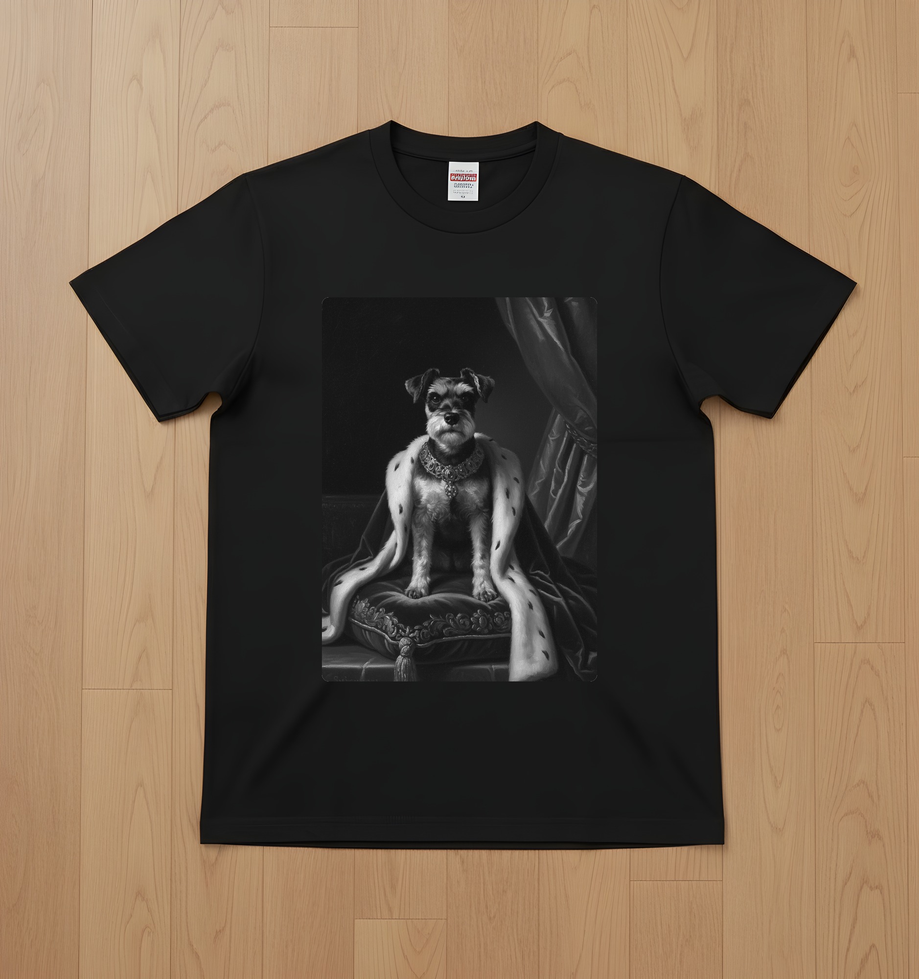 ミニチュアシュナウザーのTシャツ 1枚目