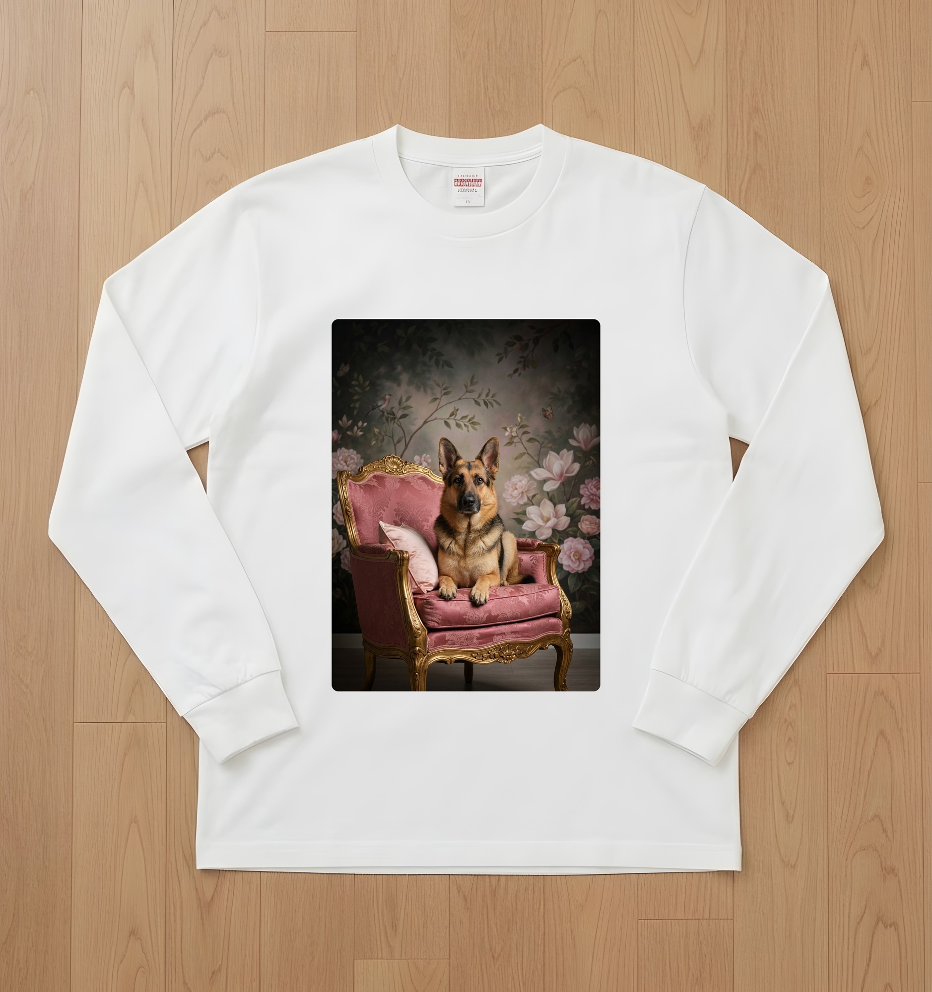ジャーマンシェパードの長袖Tシャツ 1枚目