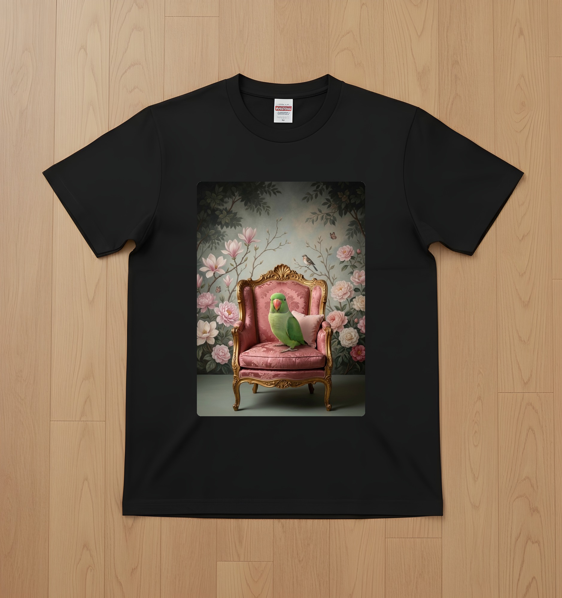 ワカケホンセイインコのTシャツ 1枚目