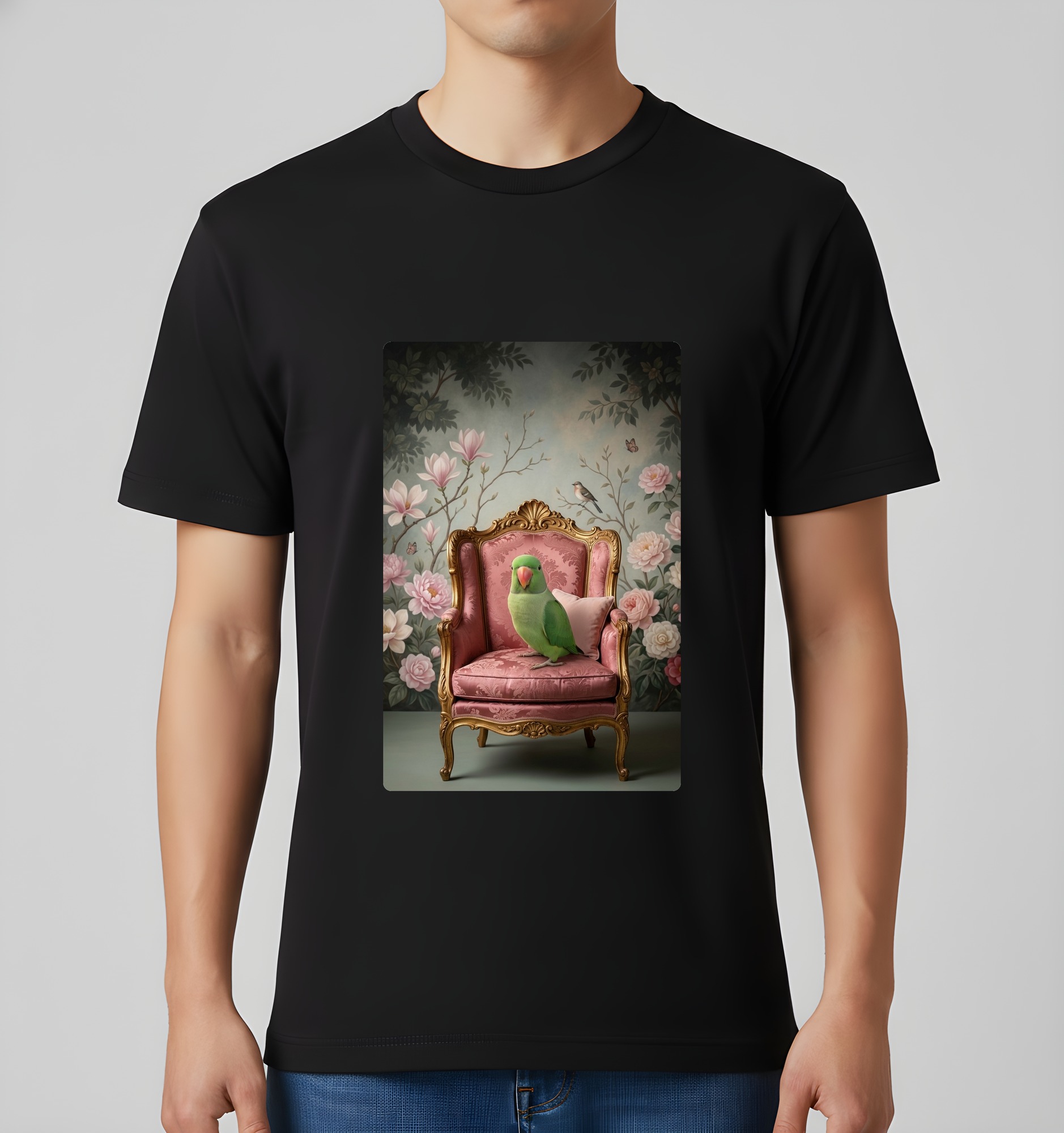 ワカケホンセイインコのTシャツ 3枚目