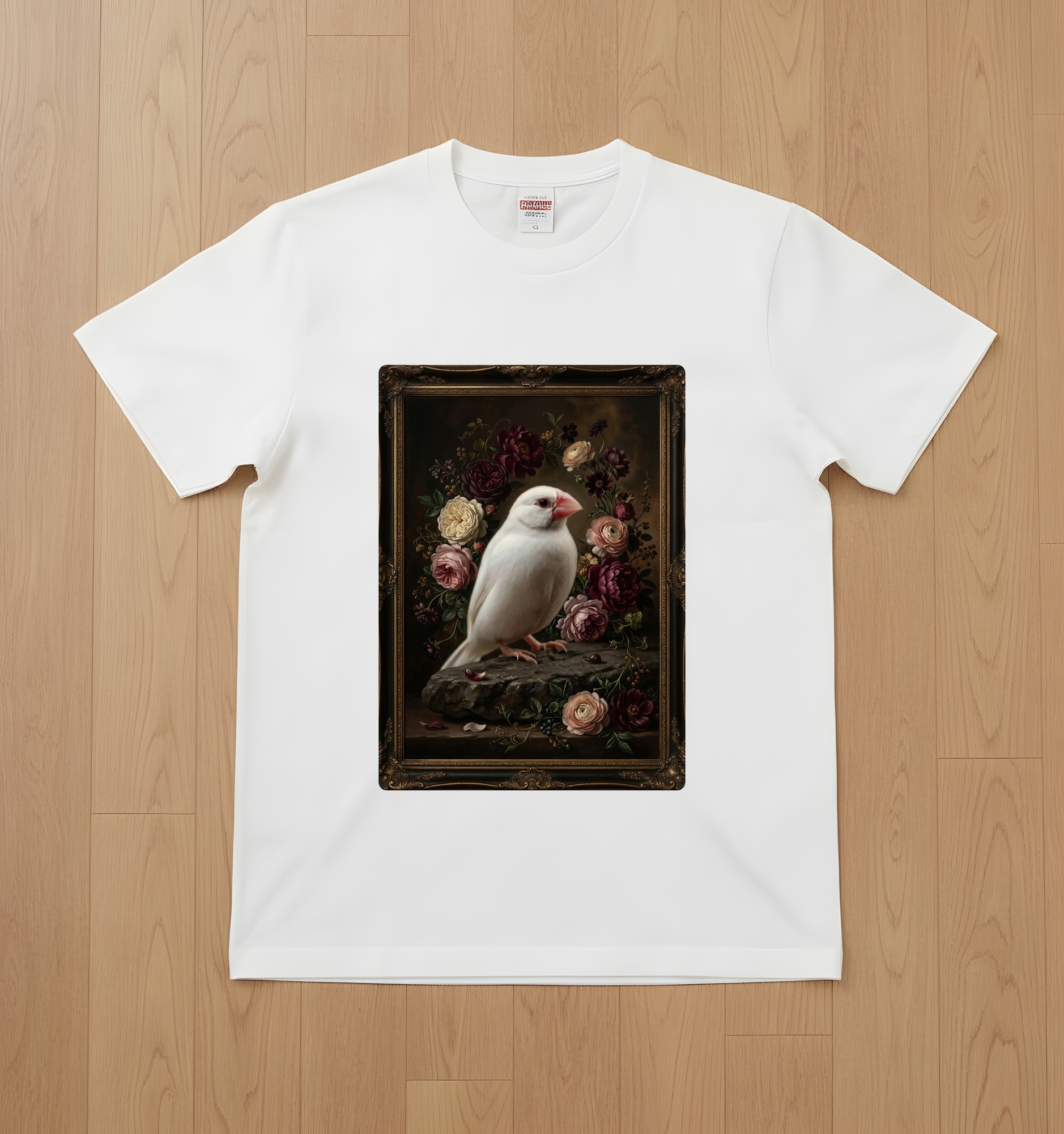 文鳥・ブンチョウのTシャツ 1枚目